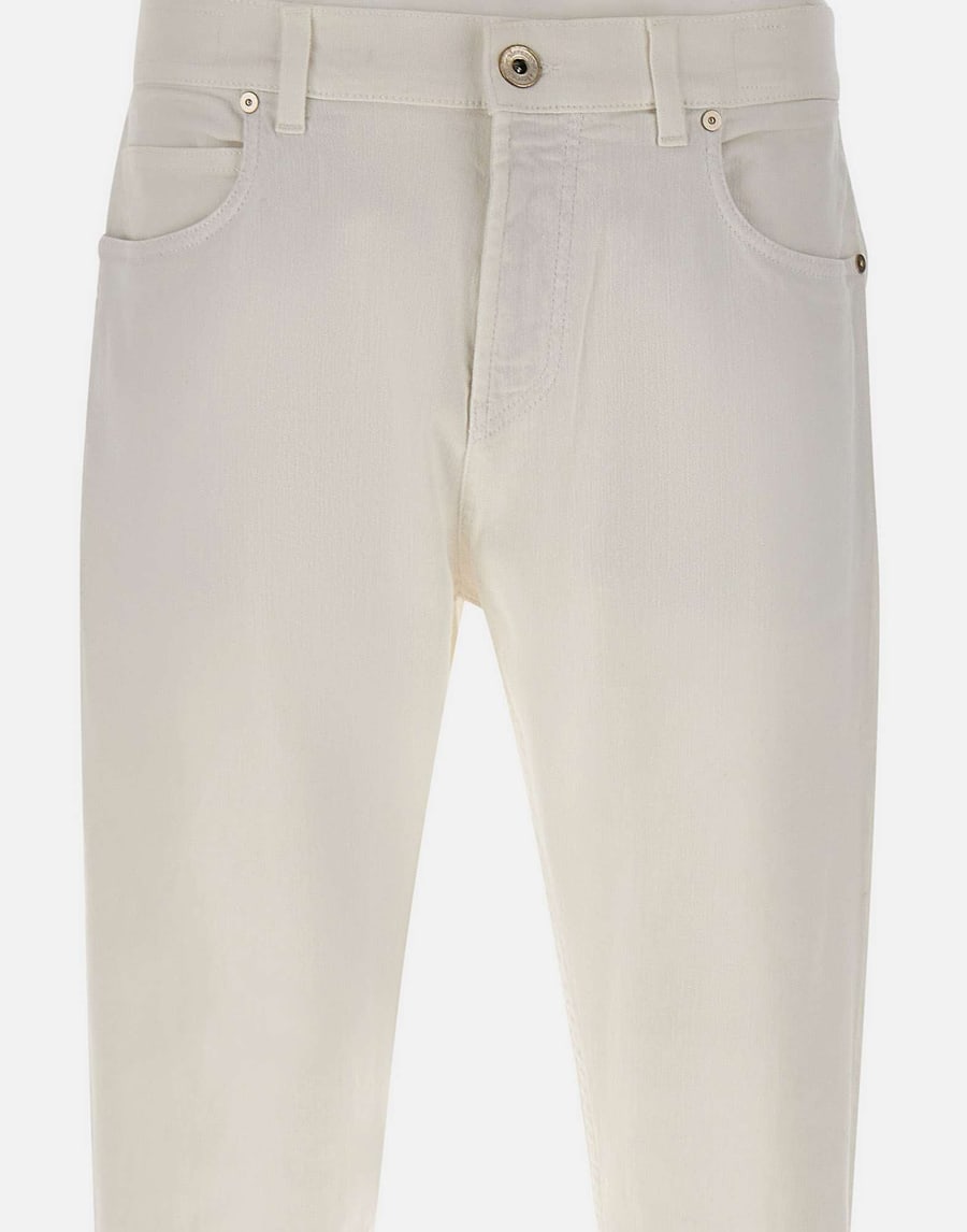 ELEVENTY Pantalone cinque tasche in cotone, view 5