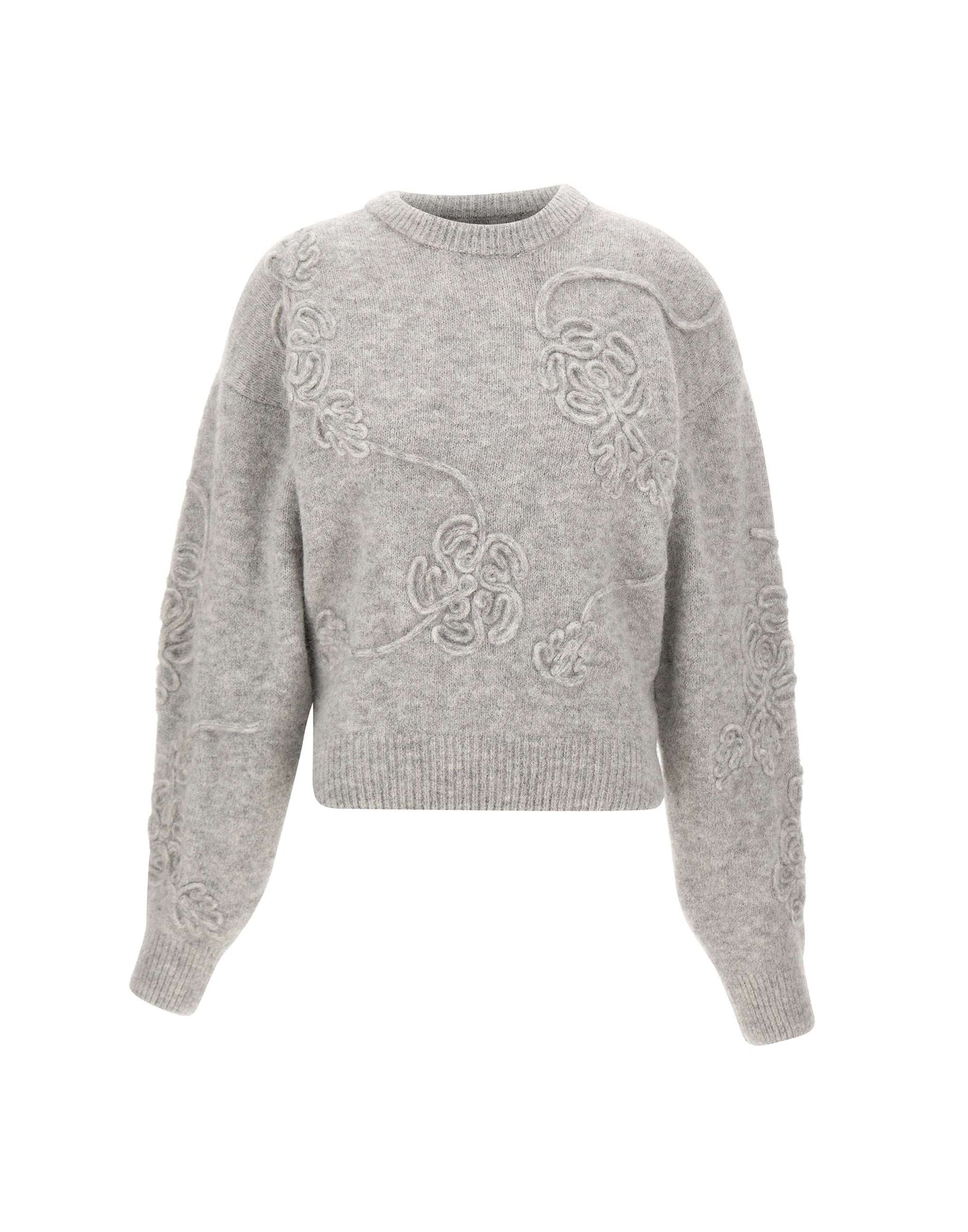 ROTATE BIRGER CHRISTENSEN Maglia con fiori 3D