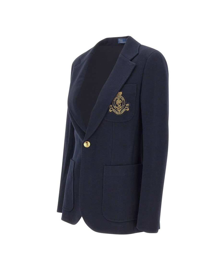 Polo Ralph Lauren Blazer con stemma ricamato, view 2