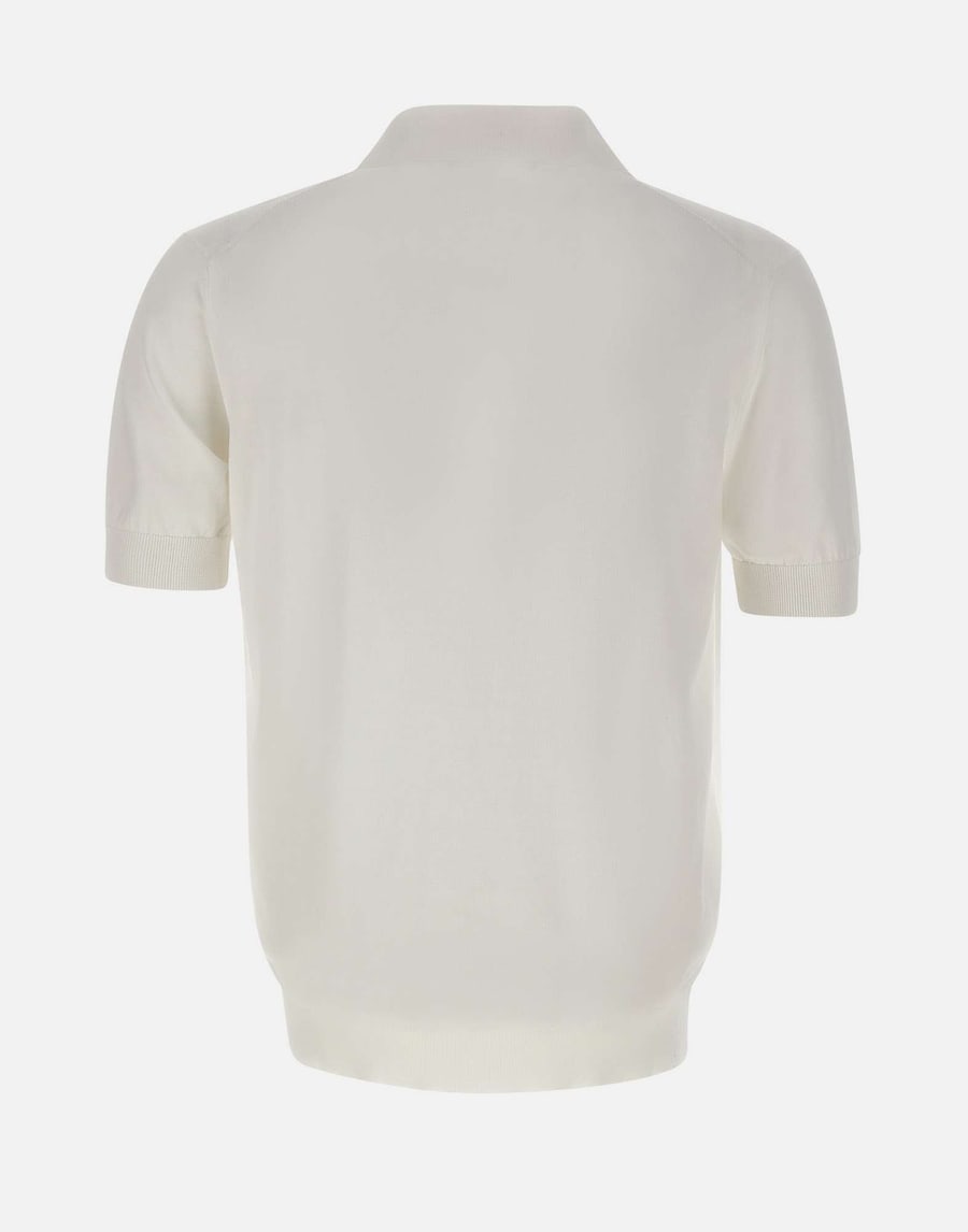FILIPPO DE LAURENTIIS Polo in cotone, view 3