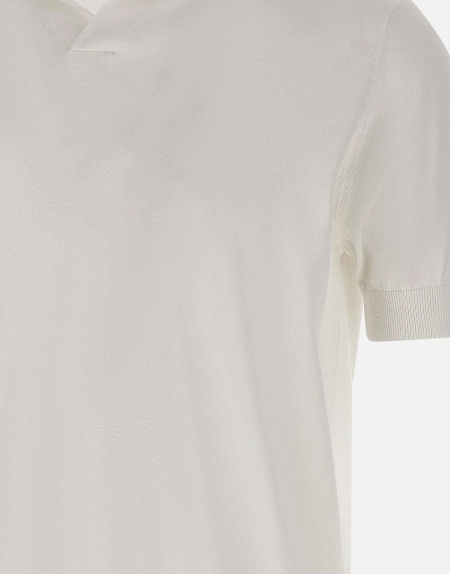 FILIPPO DE LAURENTIIS Polo in cotone, view 4