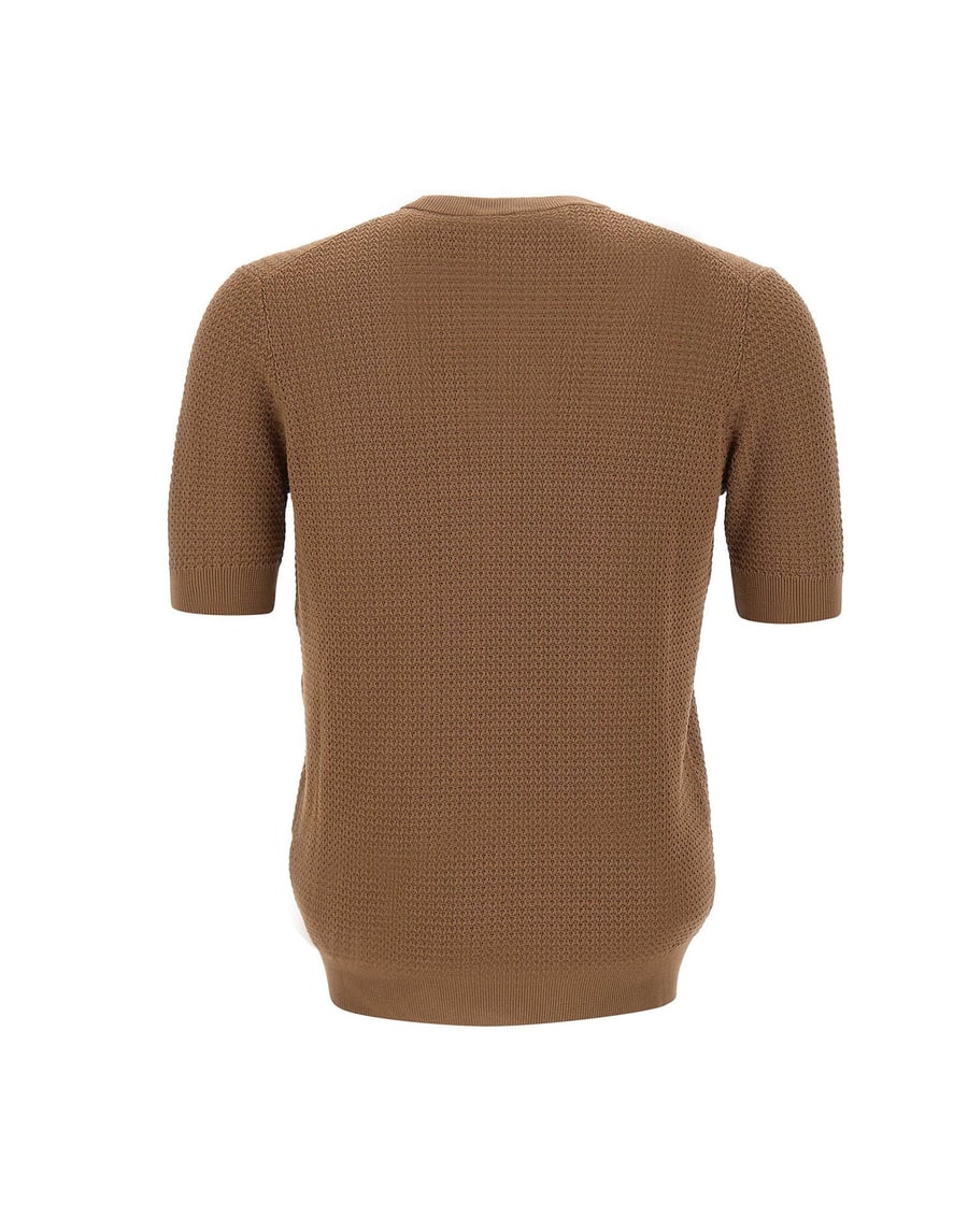 FILIPPO DE LAURENTIIS Maglia con motivo intrecciato, view 3