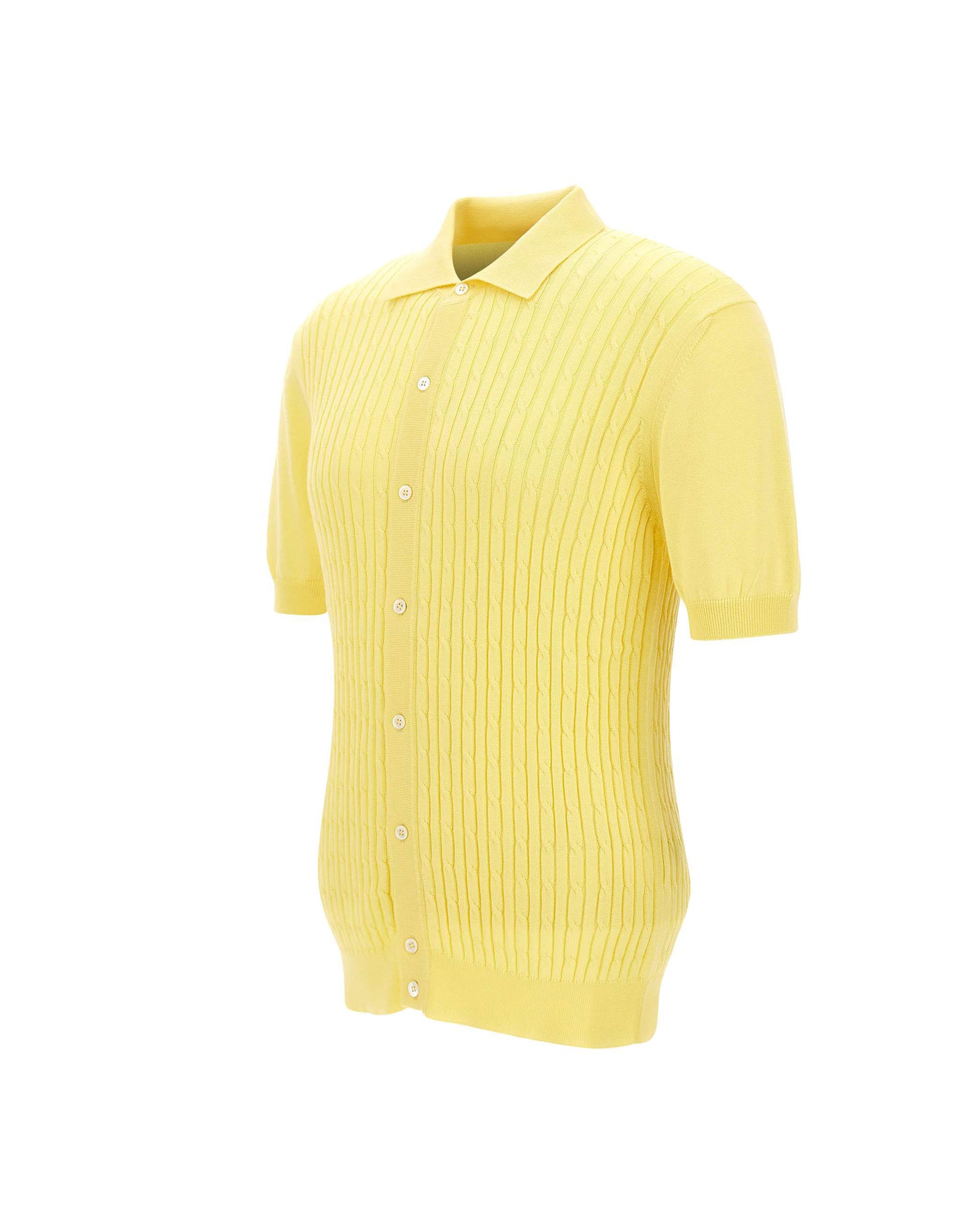 FILIPPO DE LAURENTIIS Camicia in maglia dicotone, view 2