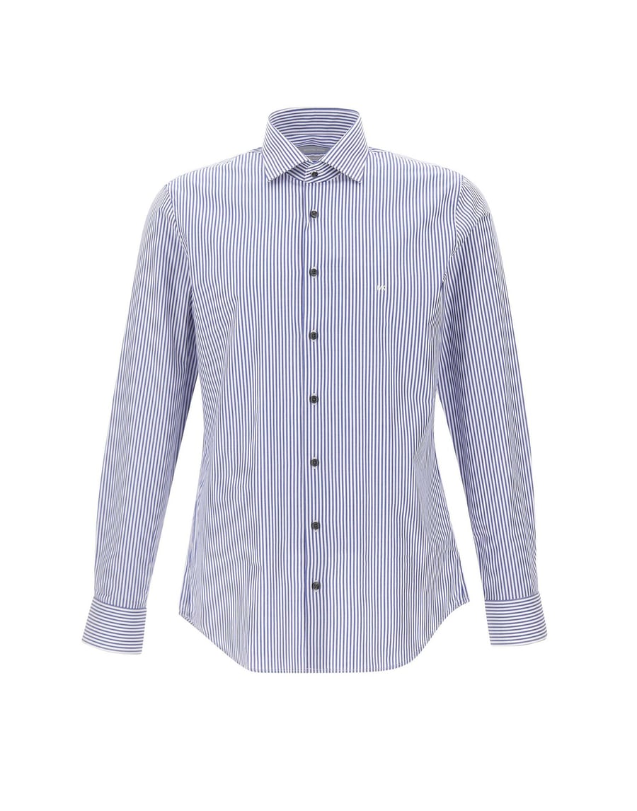 MICHAEL MICHAEL KORS Camicia in popeline di cotone a righe Bengal