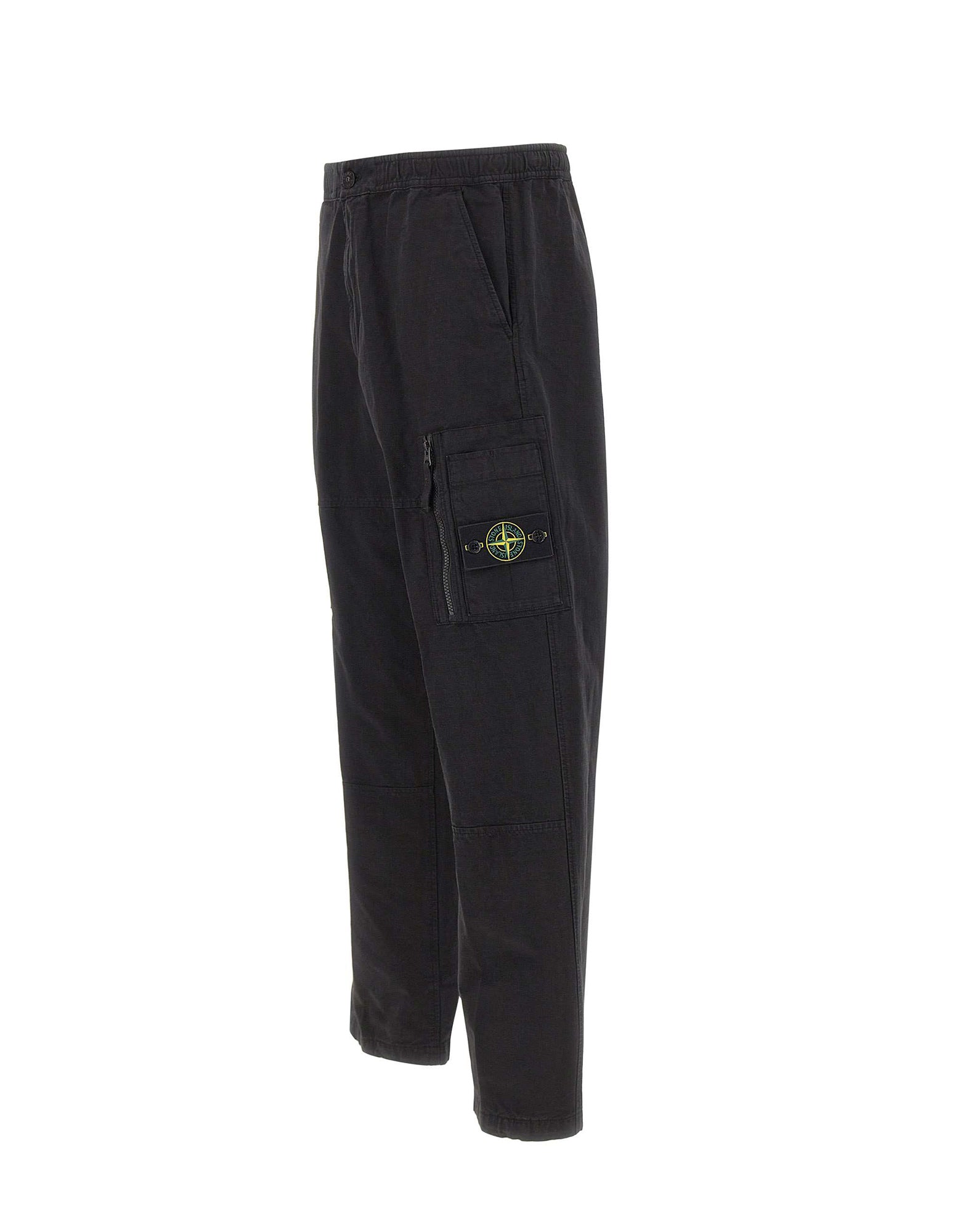 Stone Island Pantaloni cargo ampi in cotone, view 2