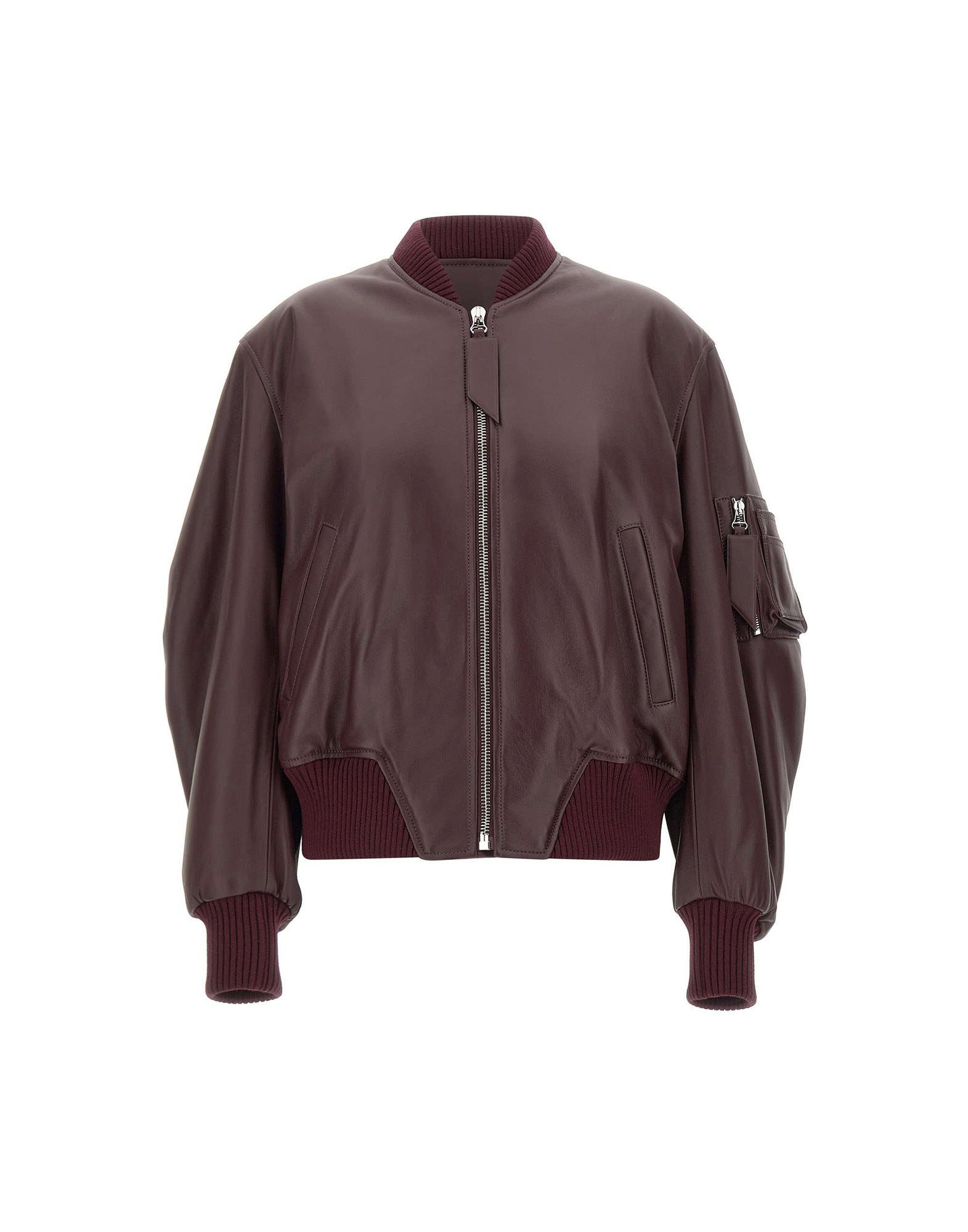 The Attico Giacca bomber in pelle