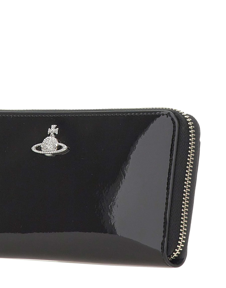 Vivienne Westwood Portafogli lungo con zip, view 3
