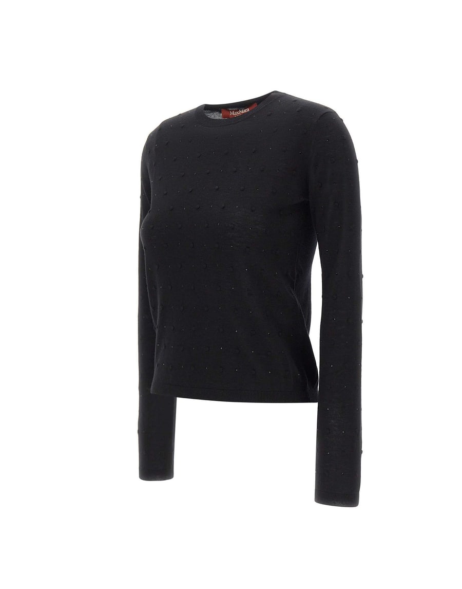 Max Mara Studio Maglia con strass, view 2