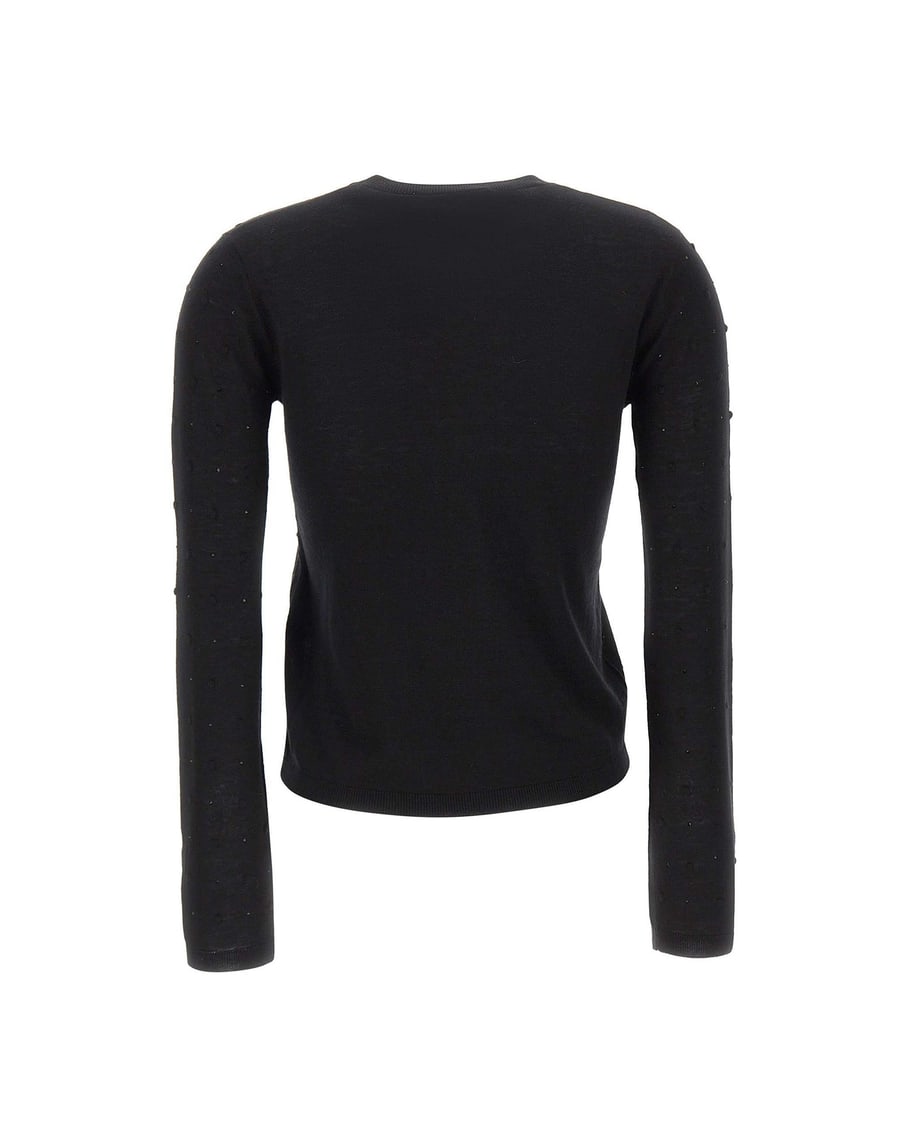 Max Mara Studio Maglia con strass, view 3