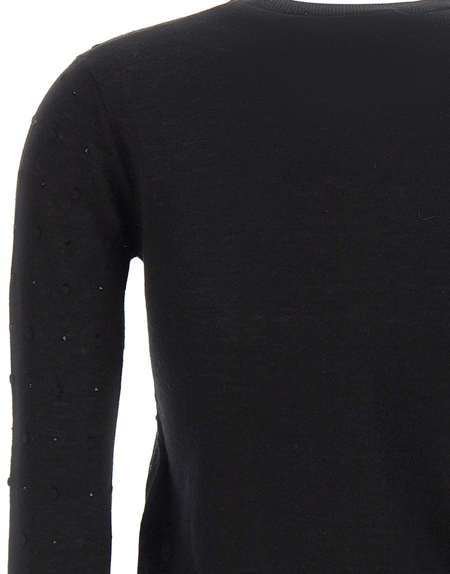 Max Mara Studio Maglia con strass, view 5
