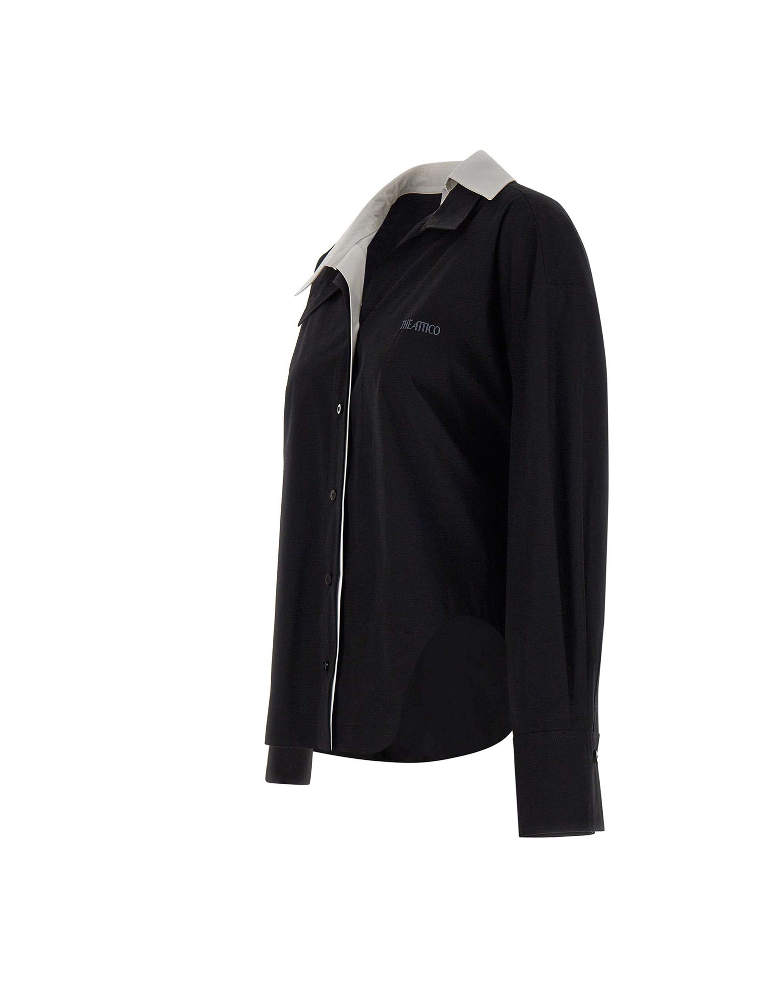 The Attico Camicia in cotone con doppio colletto, view 2