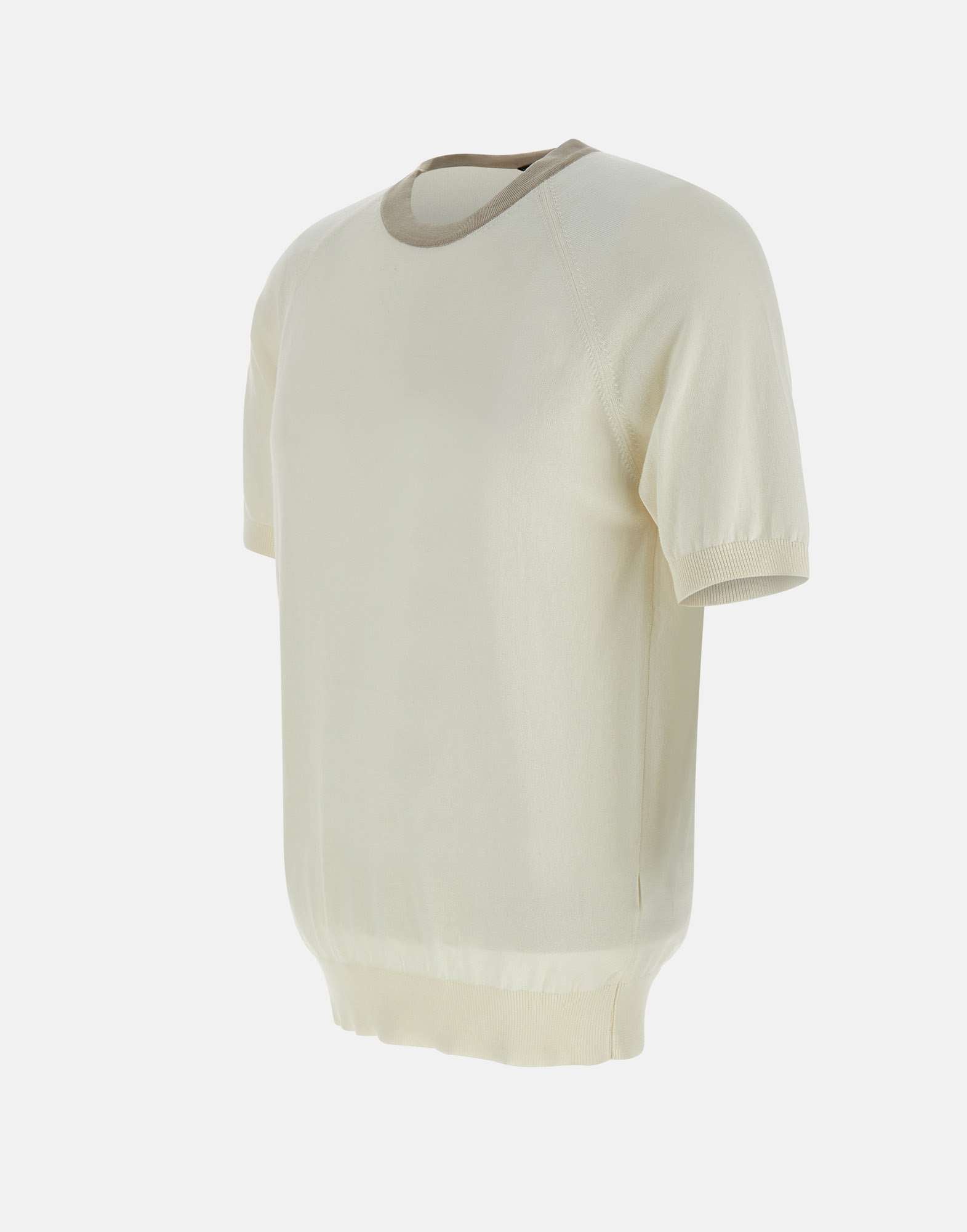 GRAN SASSO T-shirt  in cotone organico, view 2