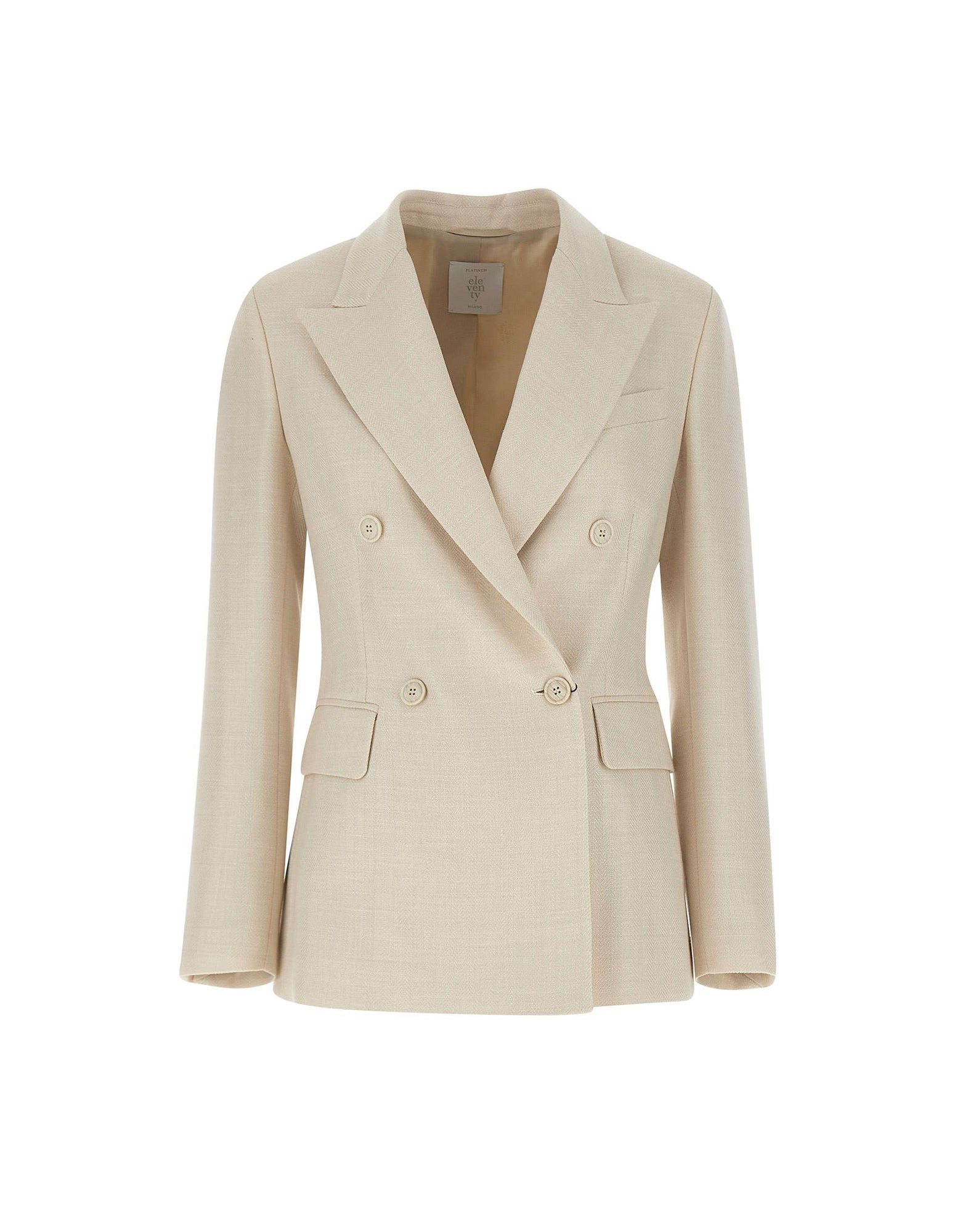 ELEVENTY Blazer doppiopetto in misto lana