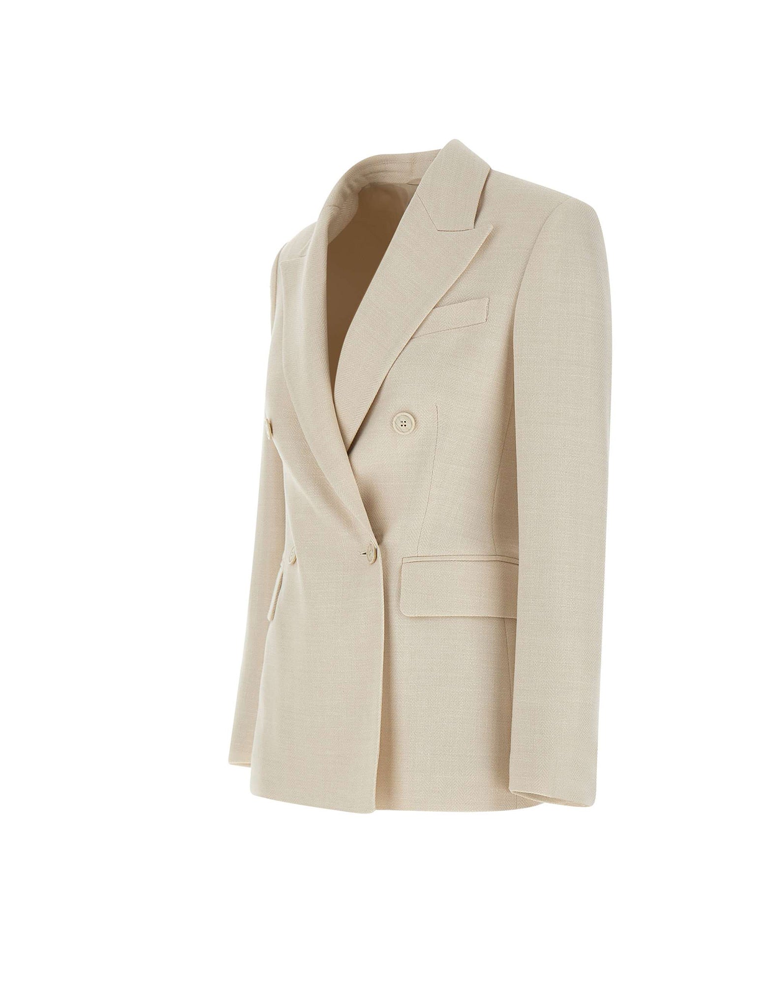 ELEVENTY Blazer doppiopetto in misto lana, view 2