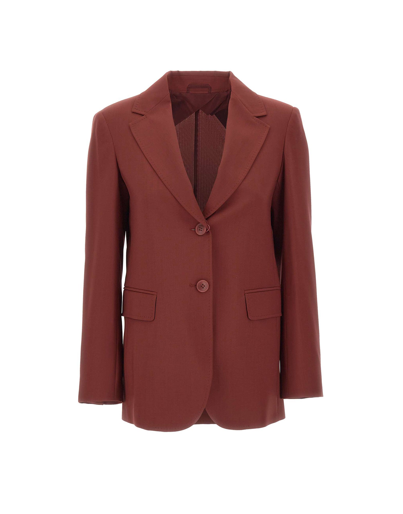Max Mara Studio Blazer monopetto in tela di lana