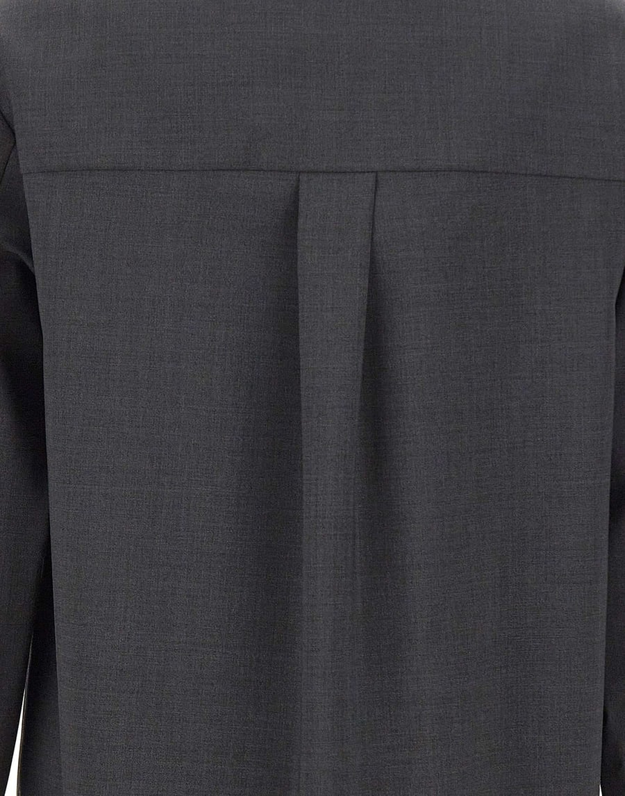 'S Max Mara Camicia basic in tela di lana, view 5