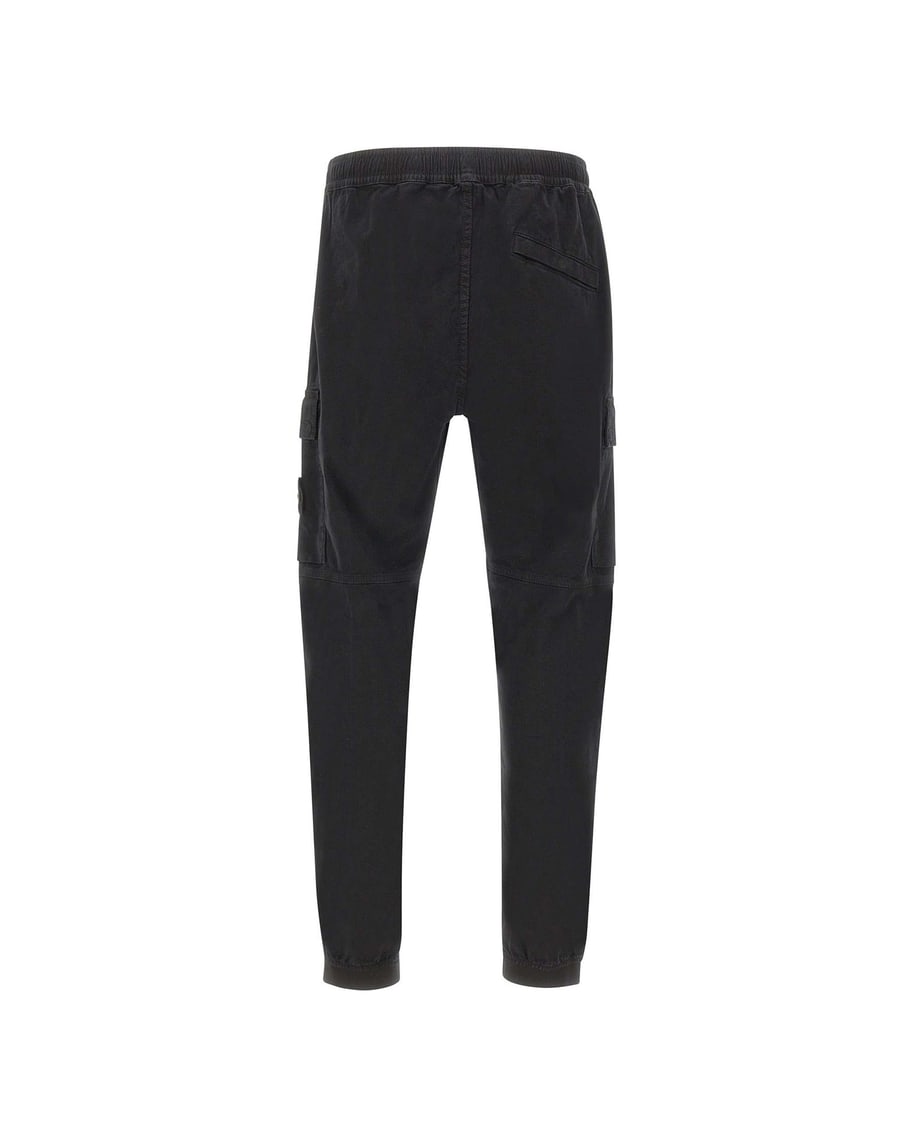 Stone Island Pantalone in cotone stretch, view 3