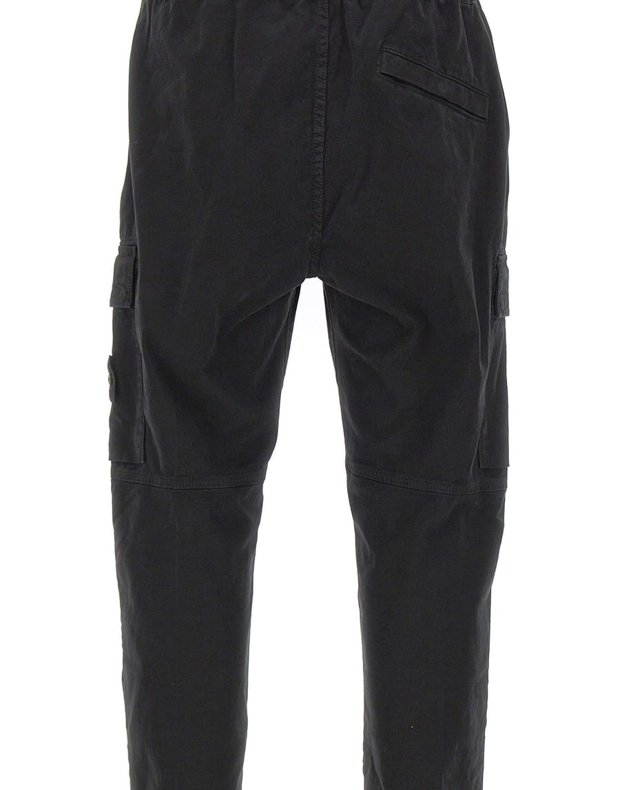 Stone Island Pantalone in cotone stretch, view 5