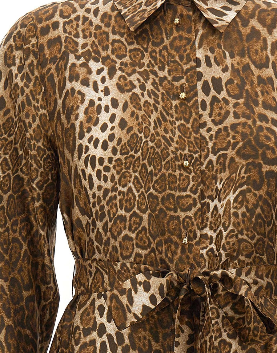 Max Mara Studio Camicia in twill di seta stampata, view 4