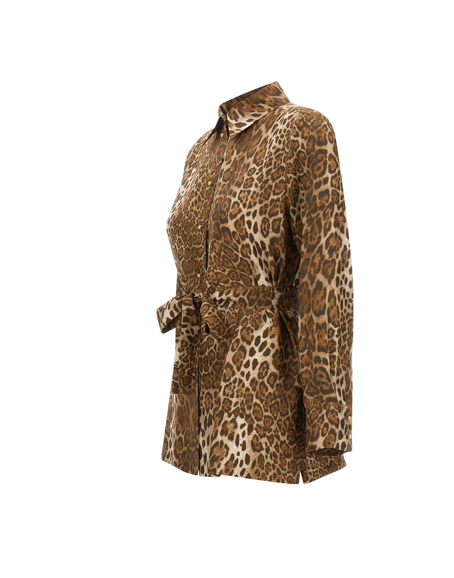 Max Mara Studio Camicia in twill di seta stampata, view 2
