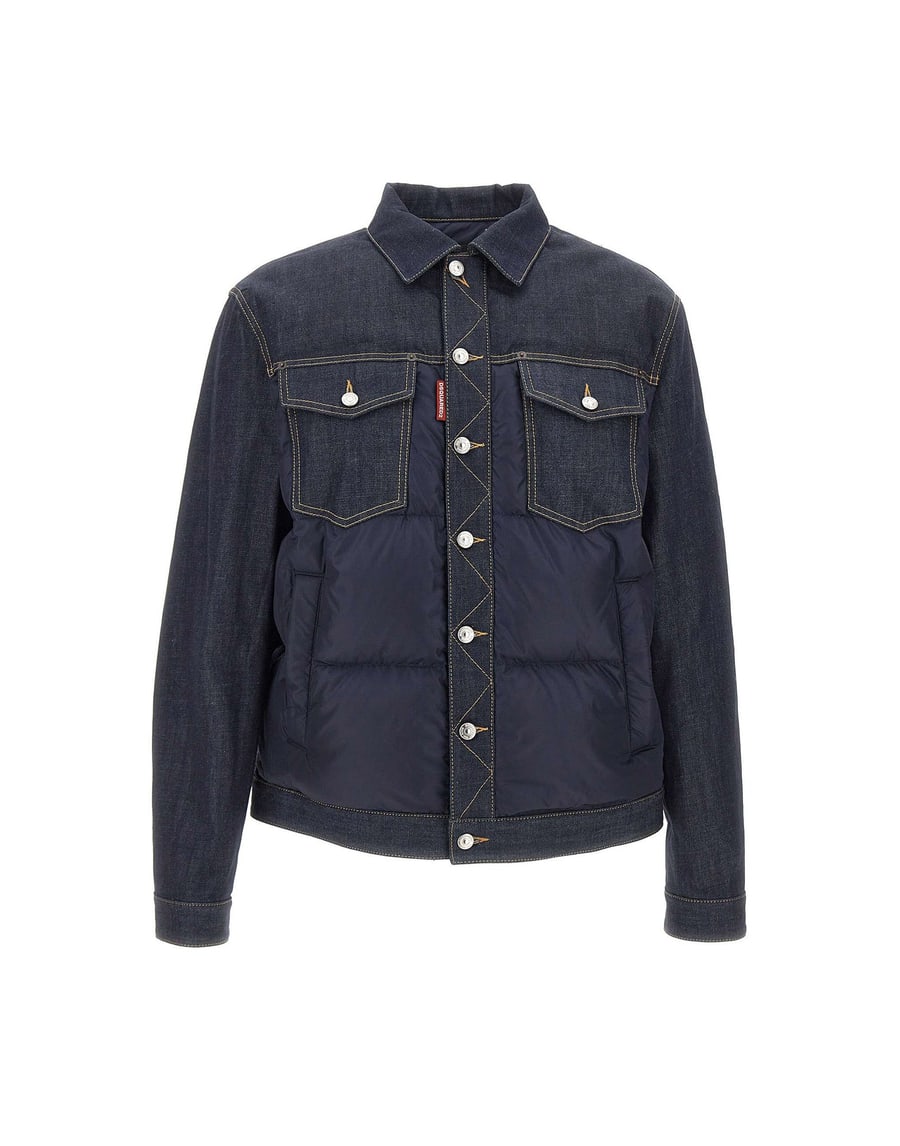 Dsquared2 Giacca "Hybrid Puffer Jean"