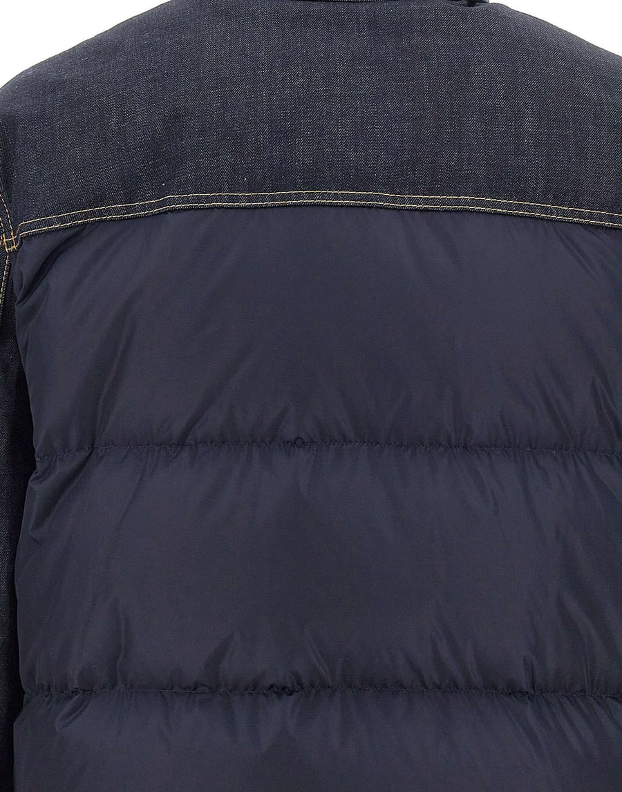Dsquared2 Giacca "Hybrid Puffer Jean", view 4