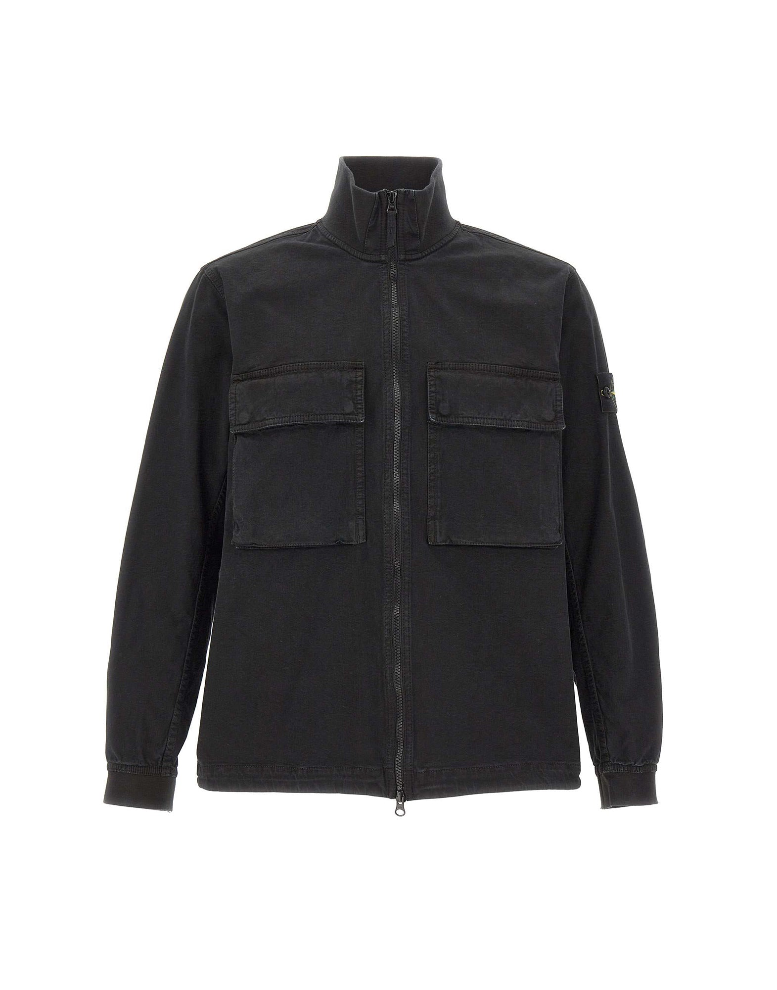 Stone Island Giacca overshirt in cotone