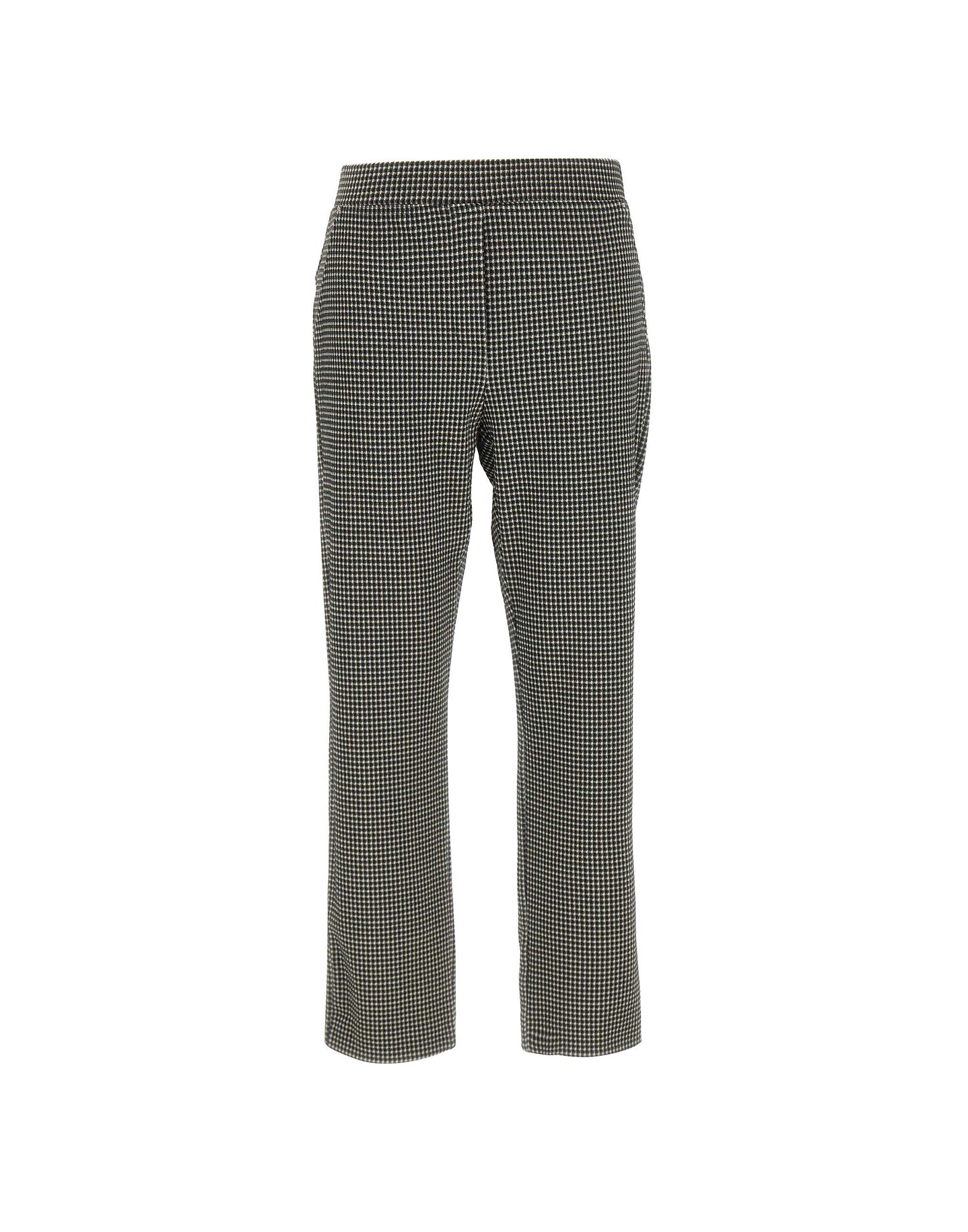 ELENA MIRO' Pantaloni dritti elasticizzati