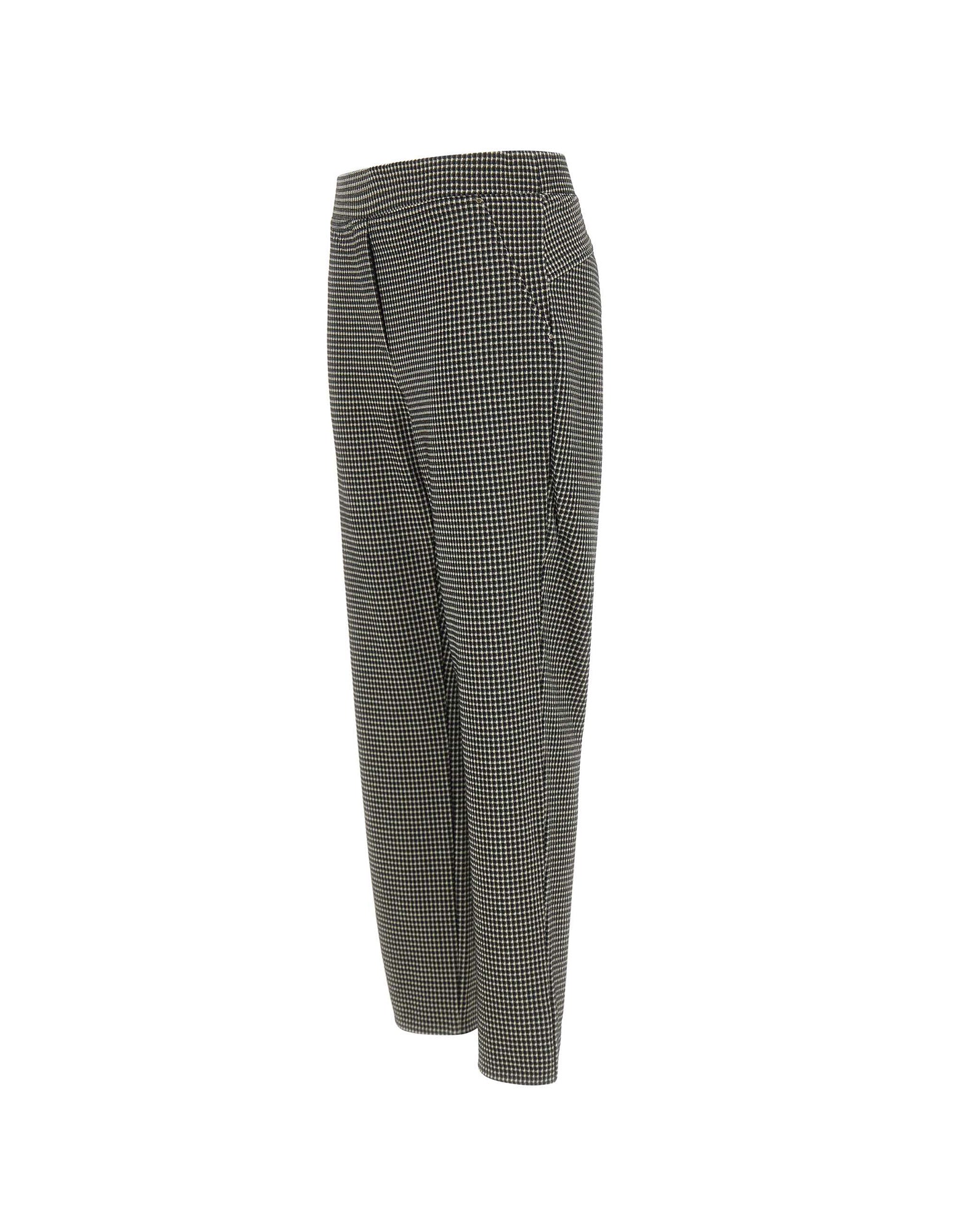 ELENA MIRO' Pantaloni dritti elasticizzati, view 2
