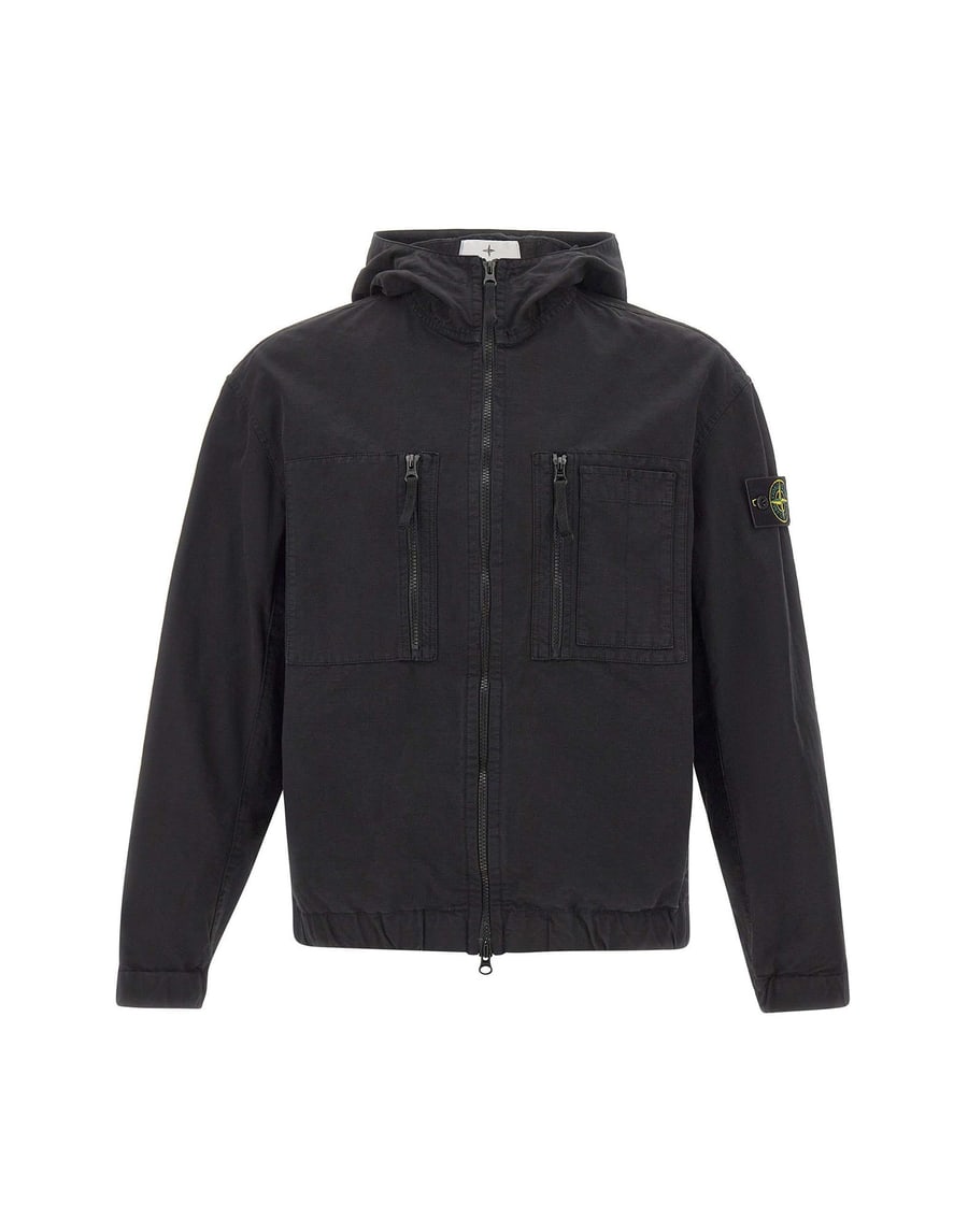 Stone Island Giacca in cotone ripstop