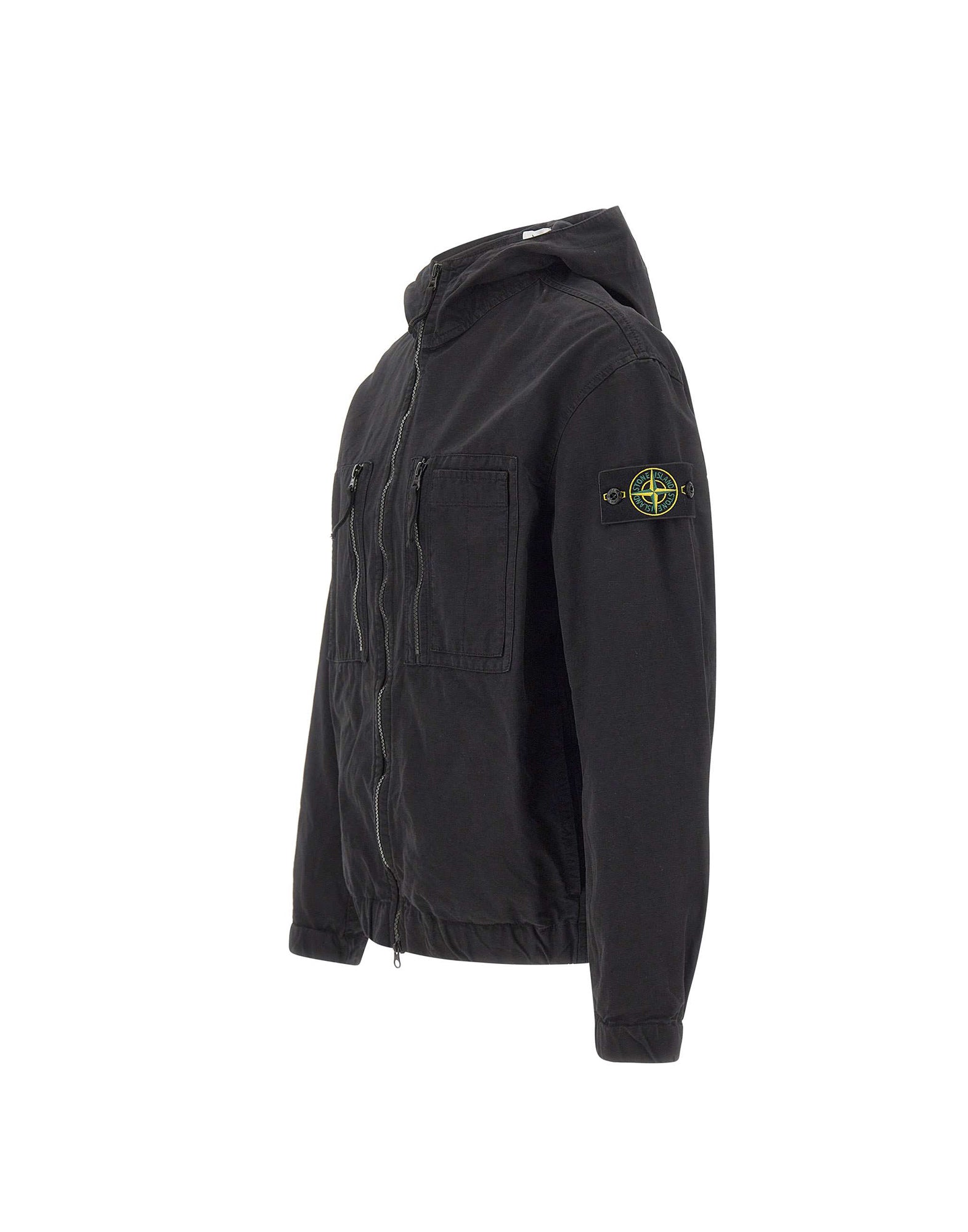 Stone Island Giacca in cotone ripstop, view 2