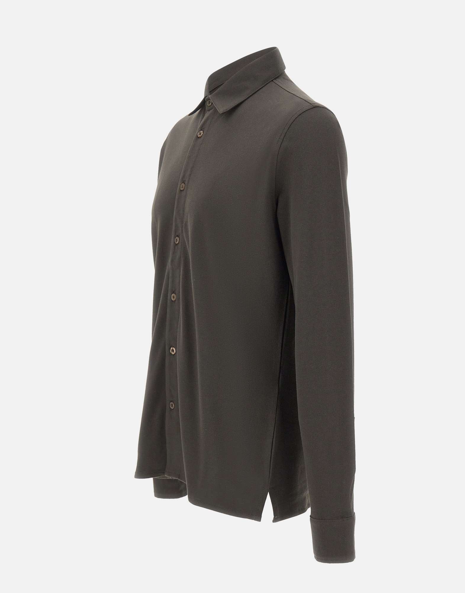 KANGRA Camicia in jersey piquet, view 2