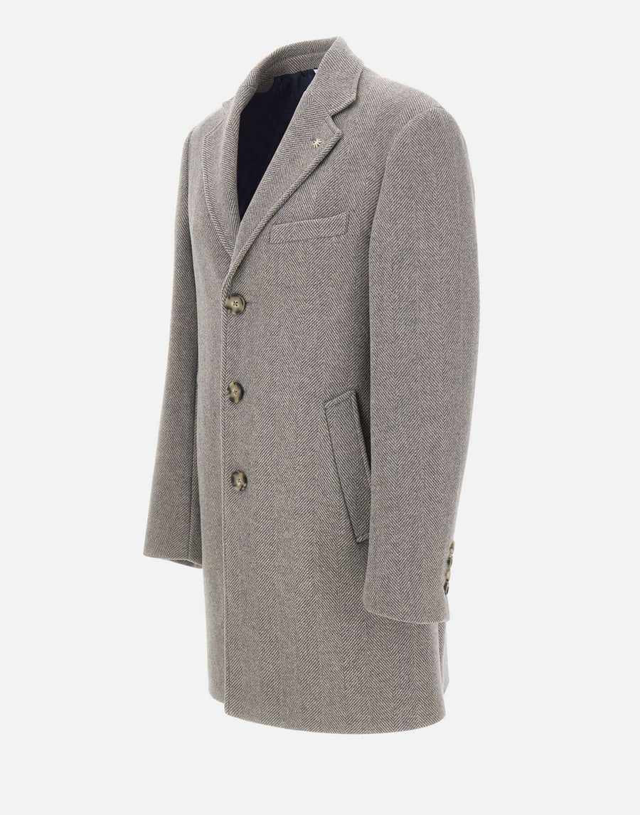 MANUEL RITZ Cappotto in lana, view 2