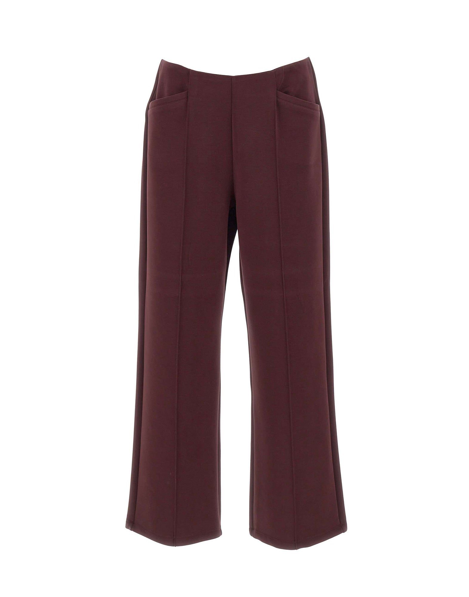ELENA MIRO' Pantaloni palazzo stretch