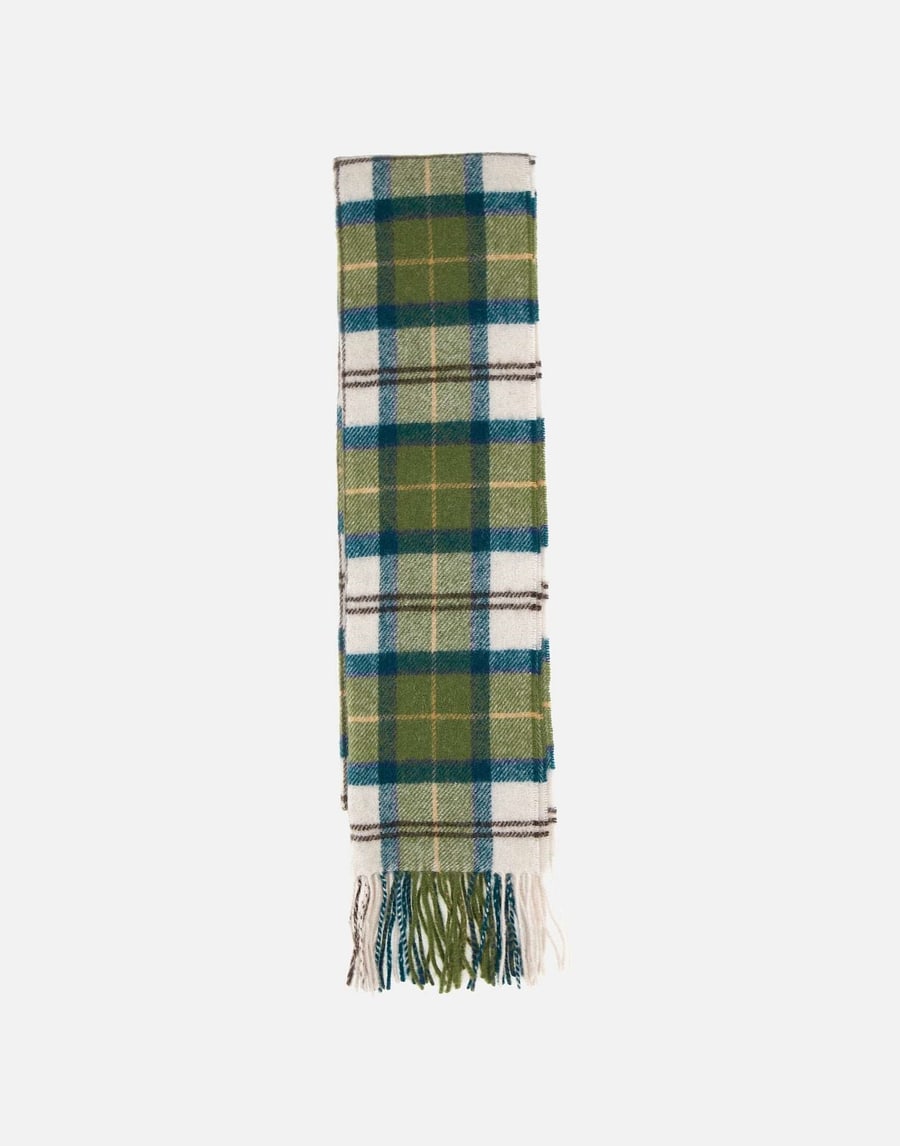 BARBOUR "Tartan lambwool scarf"