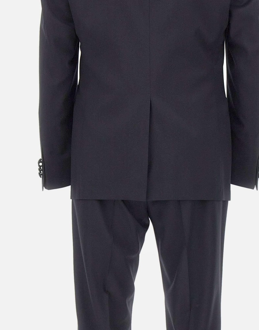 Corneliani Completo tre pezzi in lana slim fit, view 5