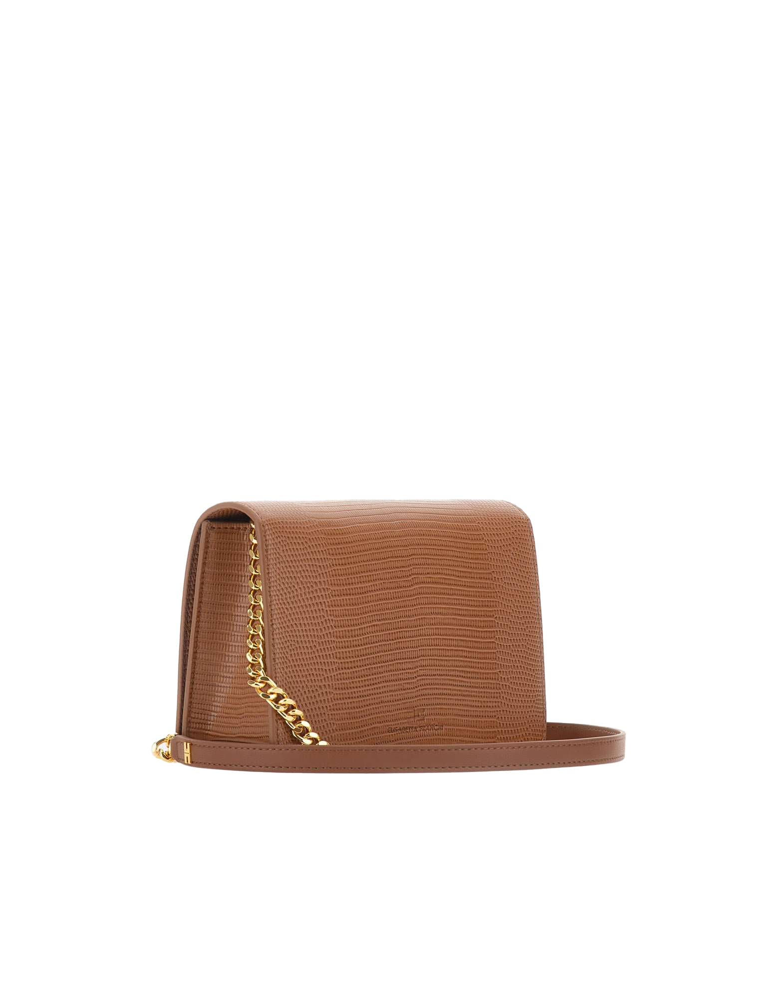 Elisabetta Franchi Borsa a tracolla con catena groumette, view 2