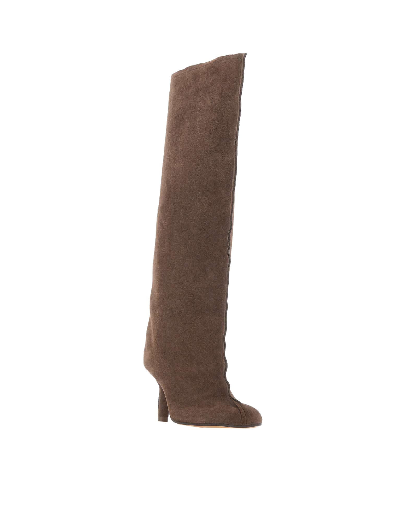 MM6 Maison Margiela Stivali in suede con punta Anatomic, view 2