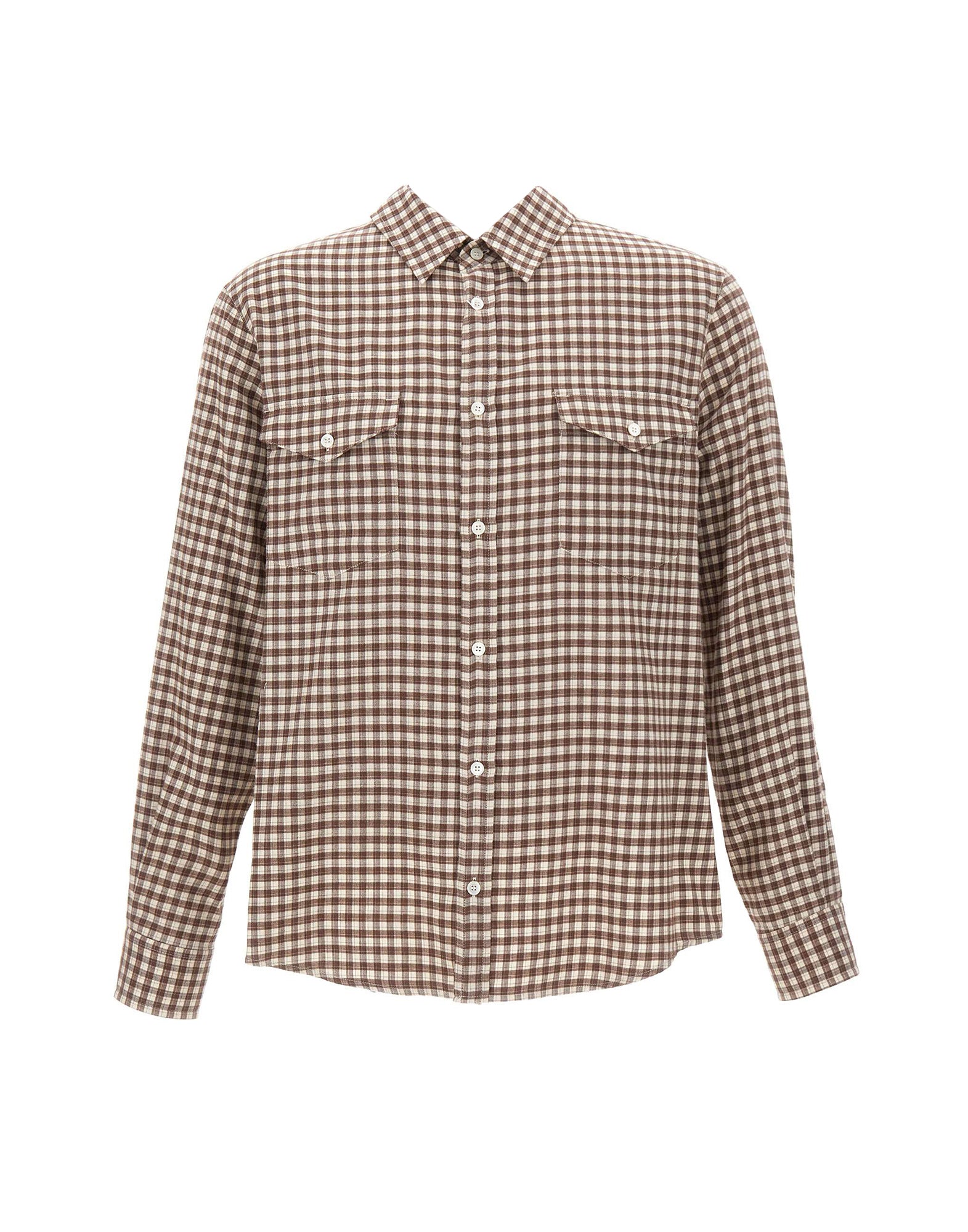 MM6 Maison Margiela "Checkered flannel shirt"