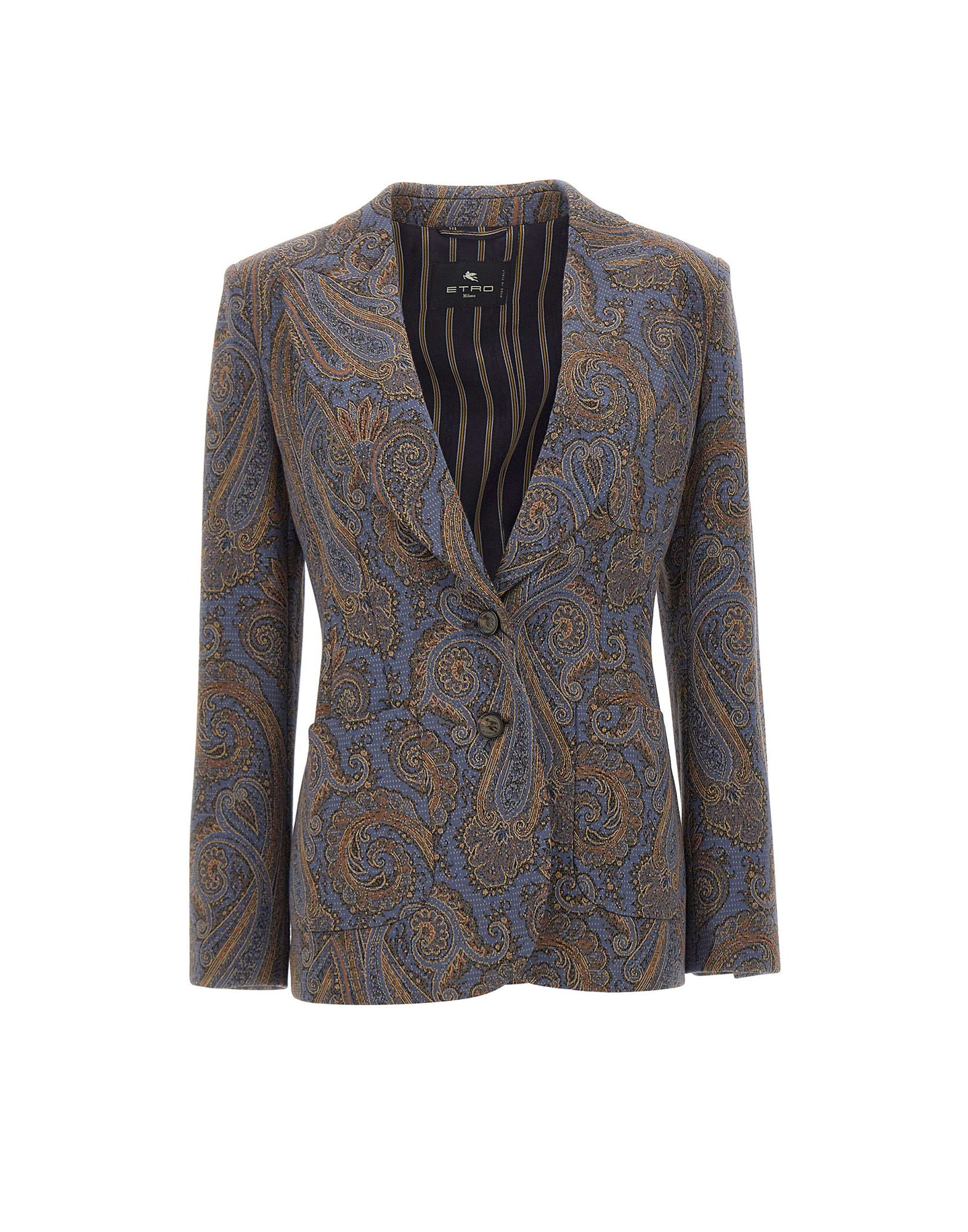 Etro Blazer jacquard in misto cotone