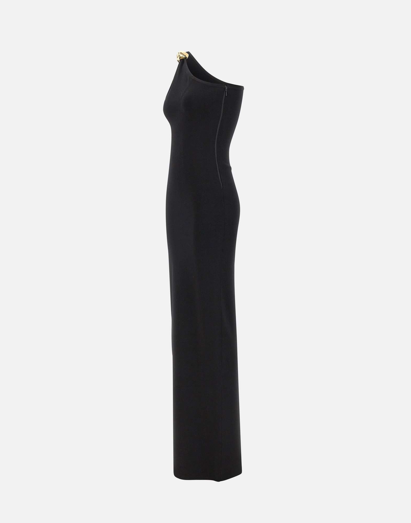 Elisabetta Franchi Abito Red Carpet in maglia punto stoffa, view 2