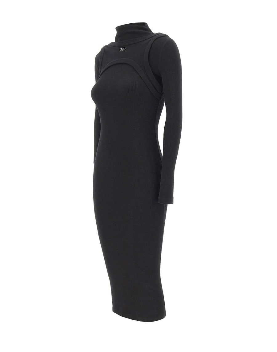 Off-White Abito midi "Off Stamp", view 2