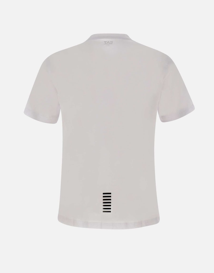 EA7 T-shirt in cotone, view 3