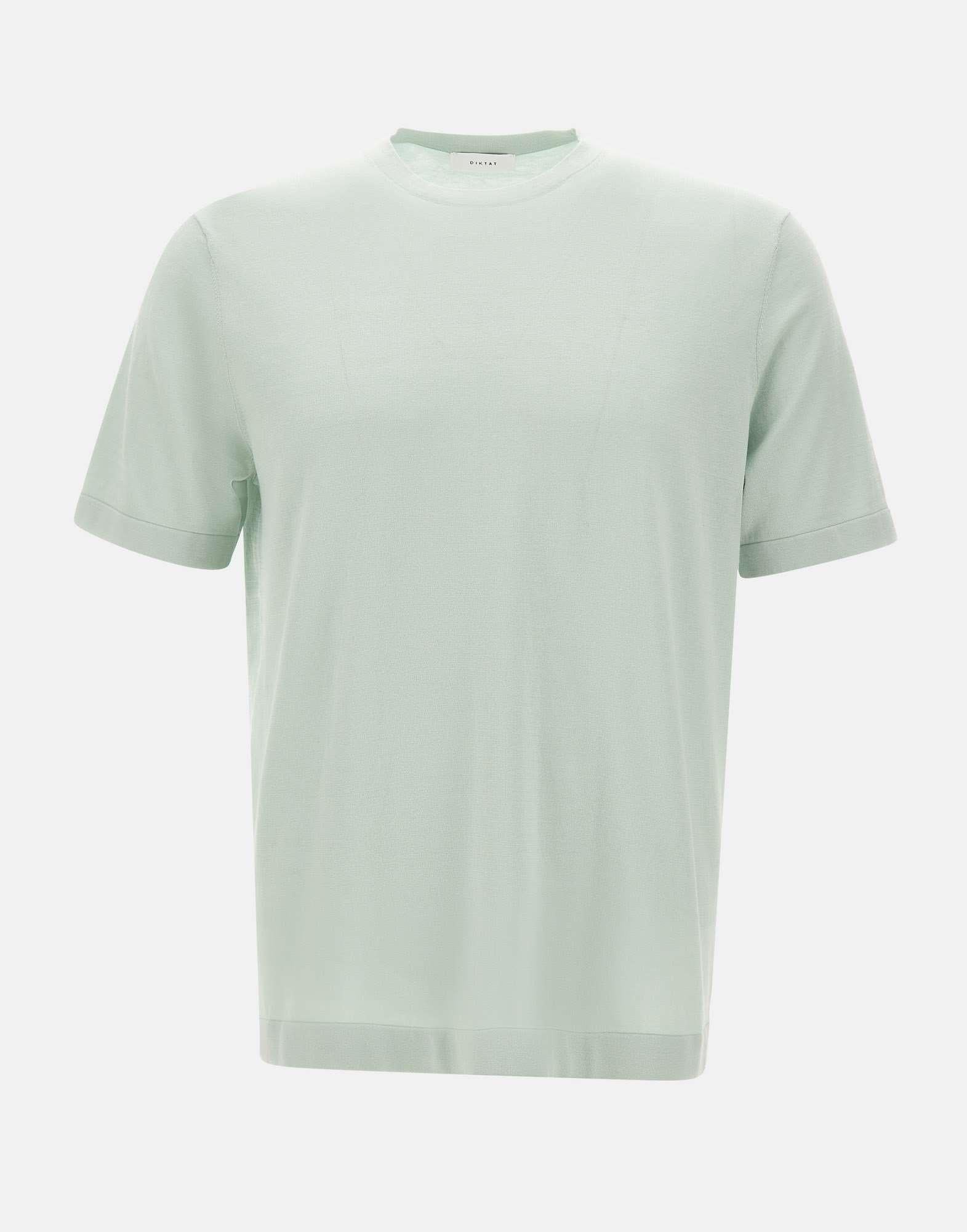 DIKTAT T-shirt girocollo in cotone