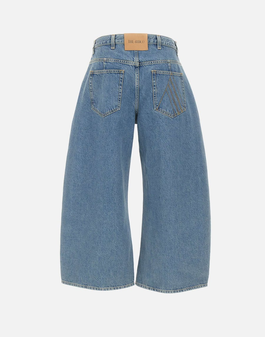 The Attico Jeans sky blue, view 3