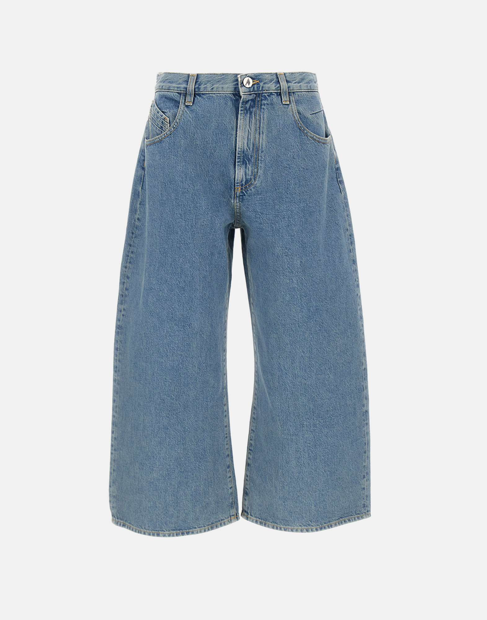 The Attico Jeans sky blue