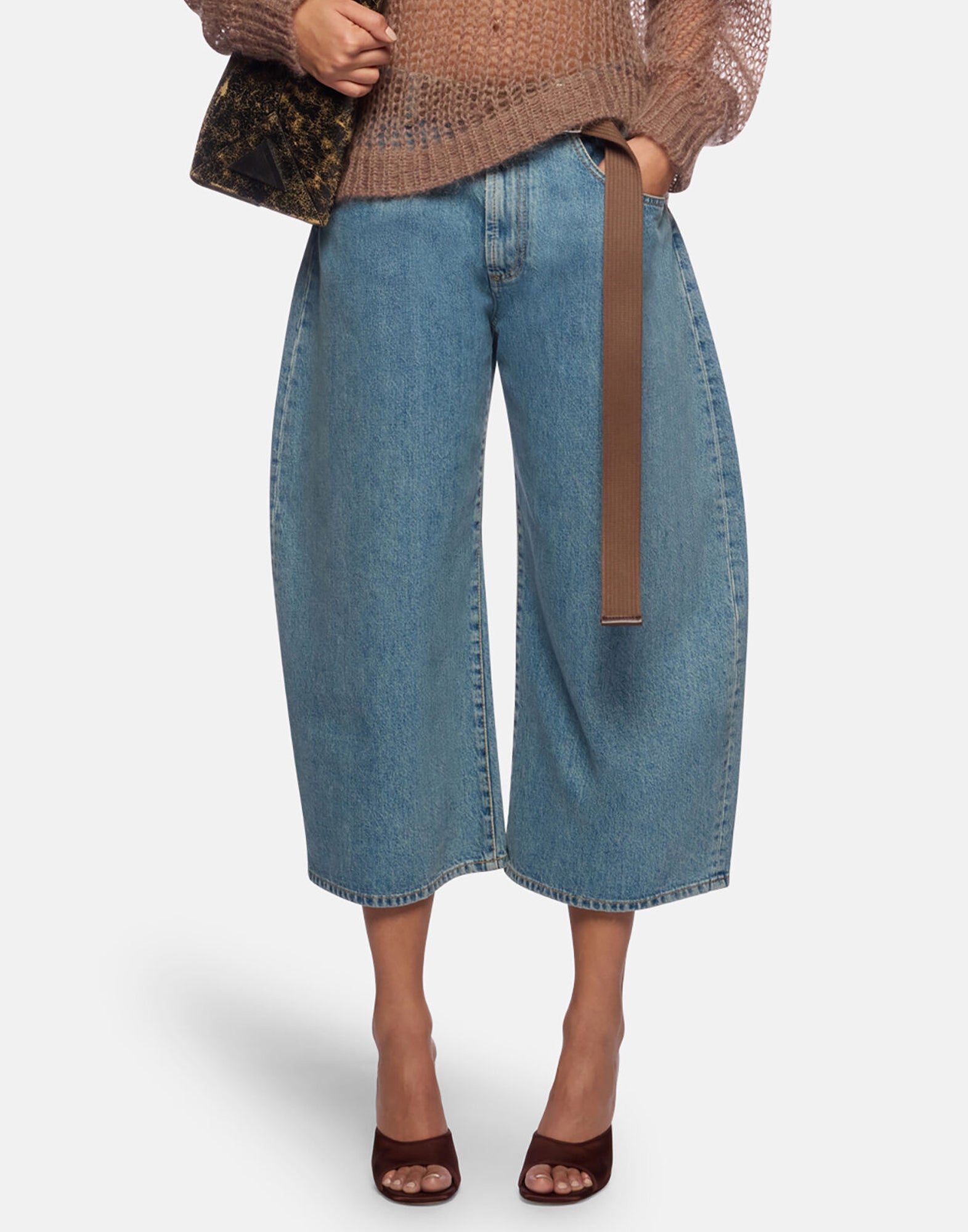 The Attico Jeans sky blue, view 2