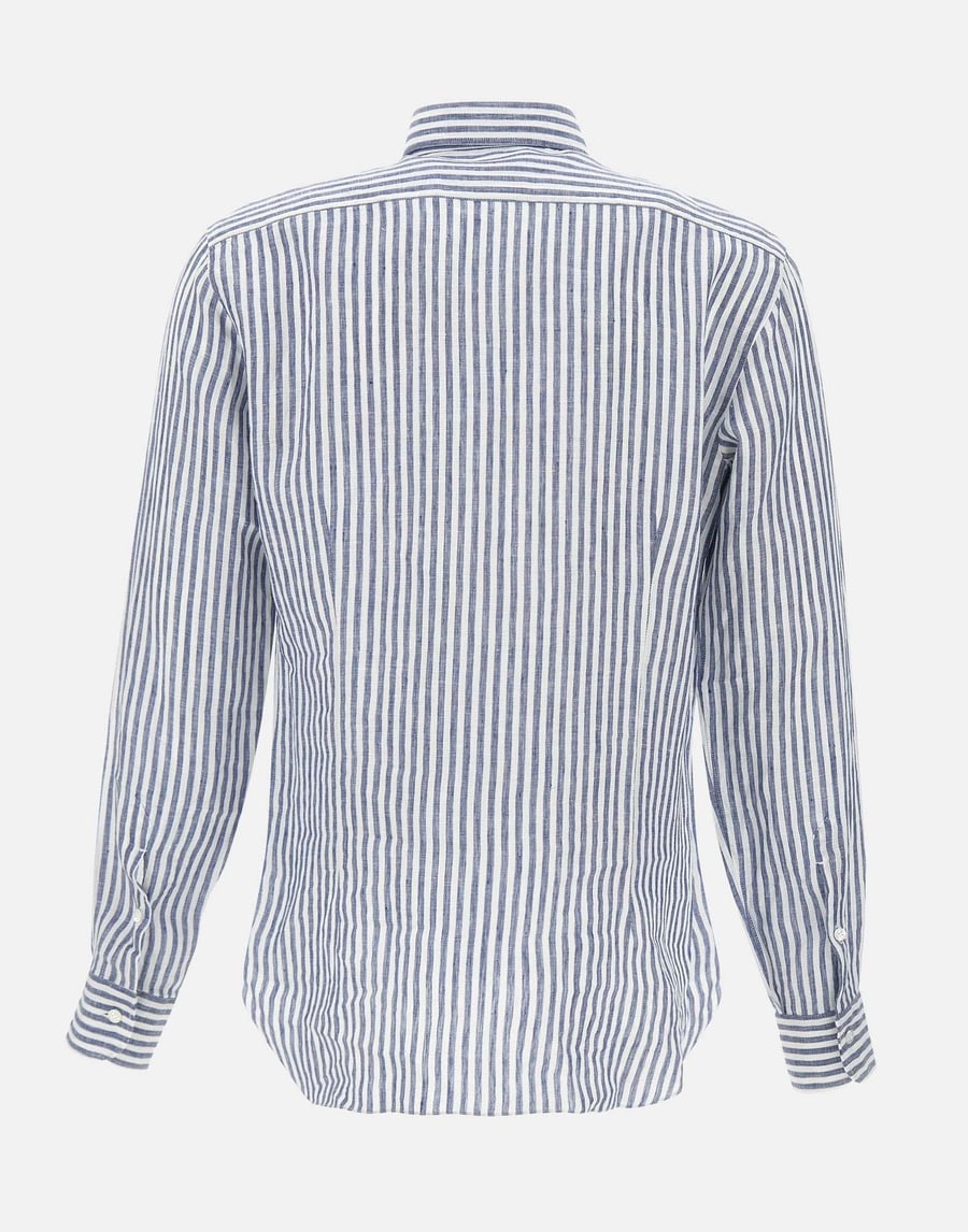 BARBA Camicia  in  lino, view 3