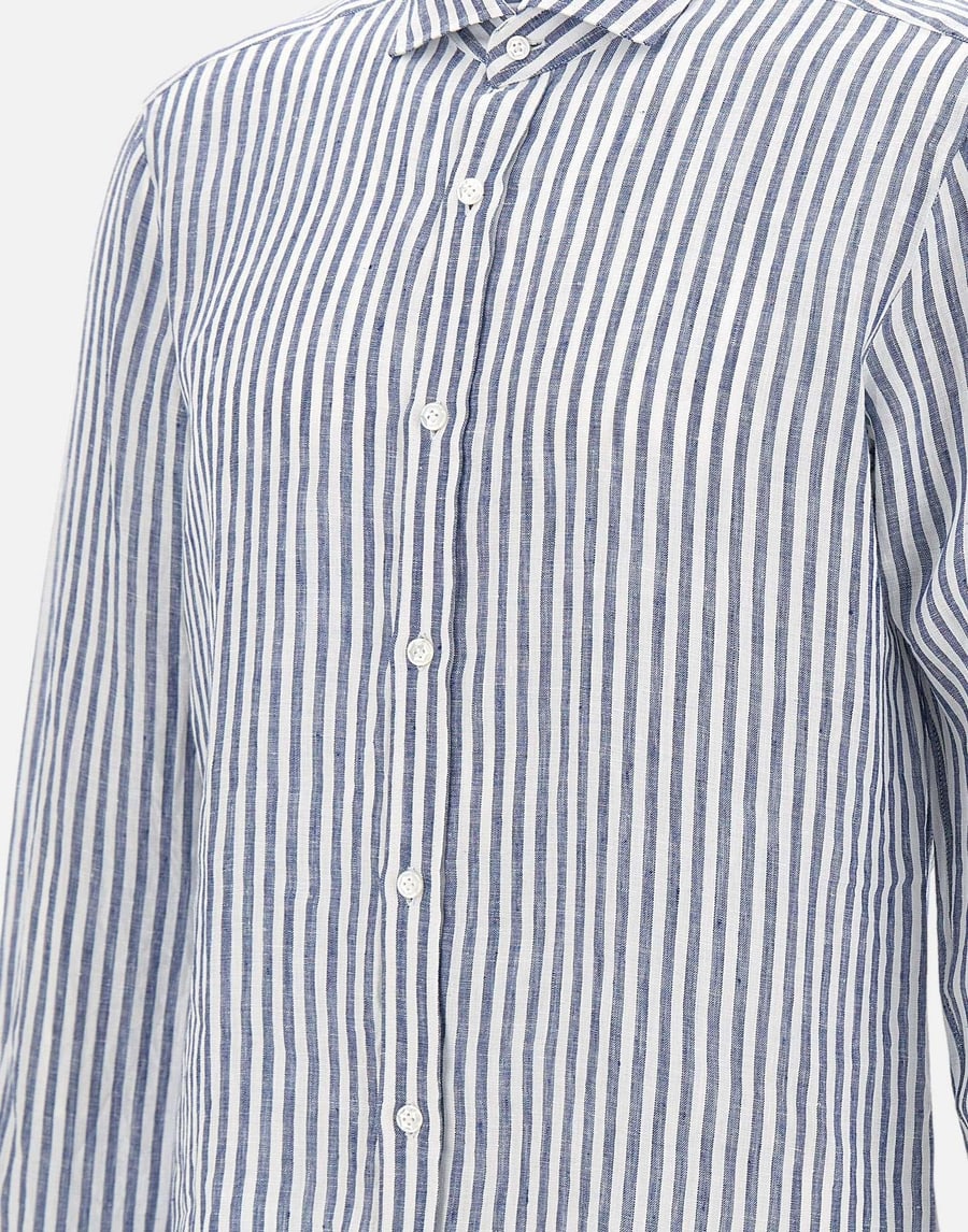 BARBA Camicia  in  lino, view 4