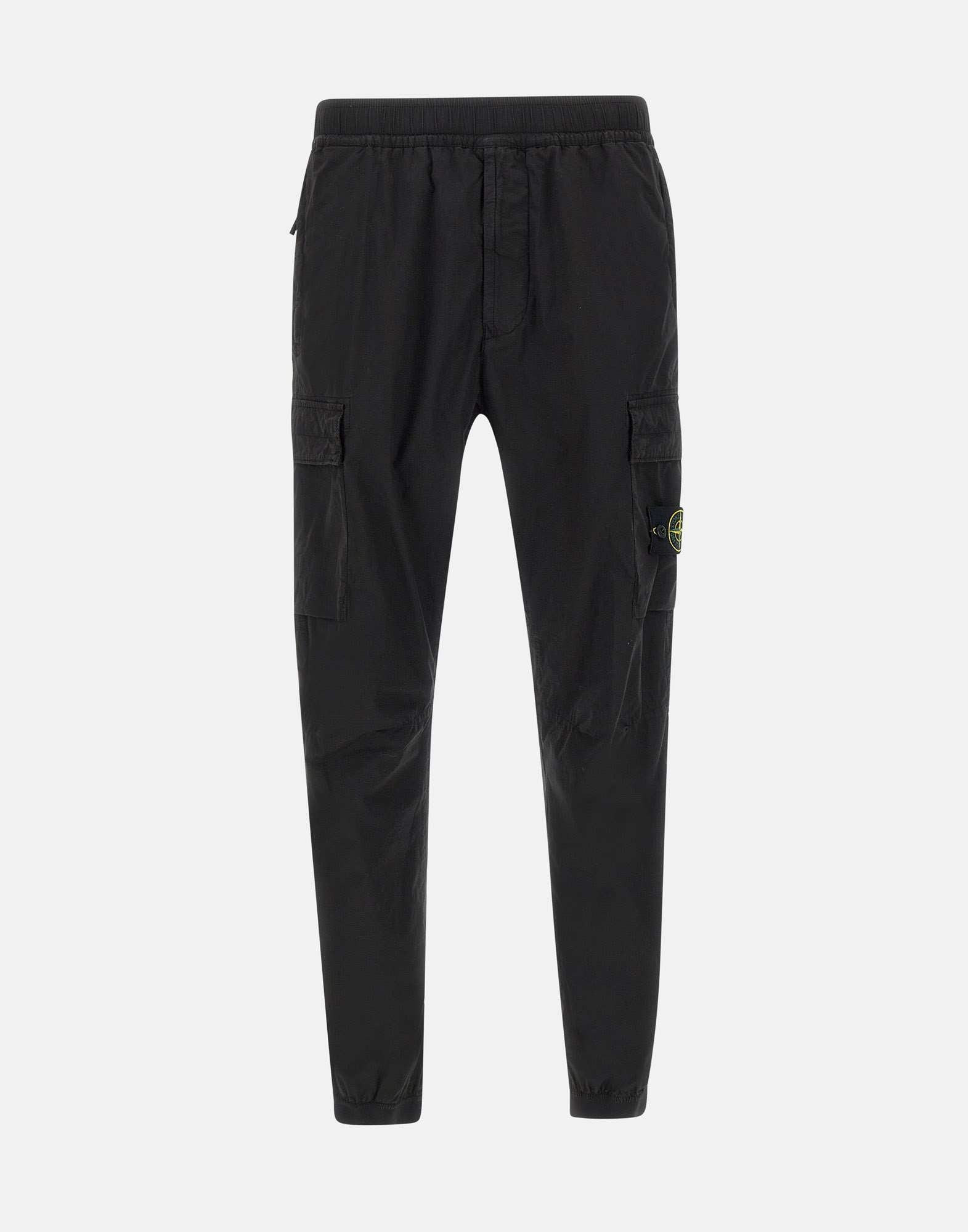 Stone Island Pantaloni in tela di cotone stretch